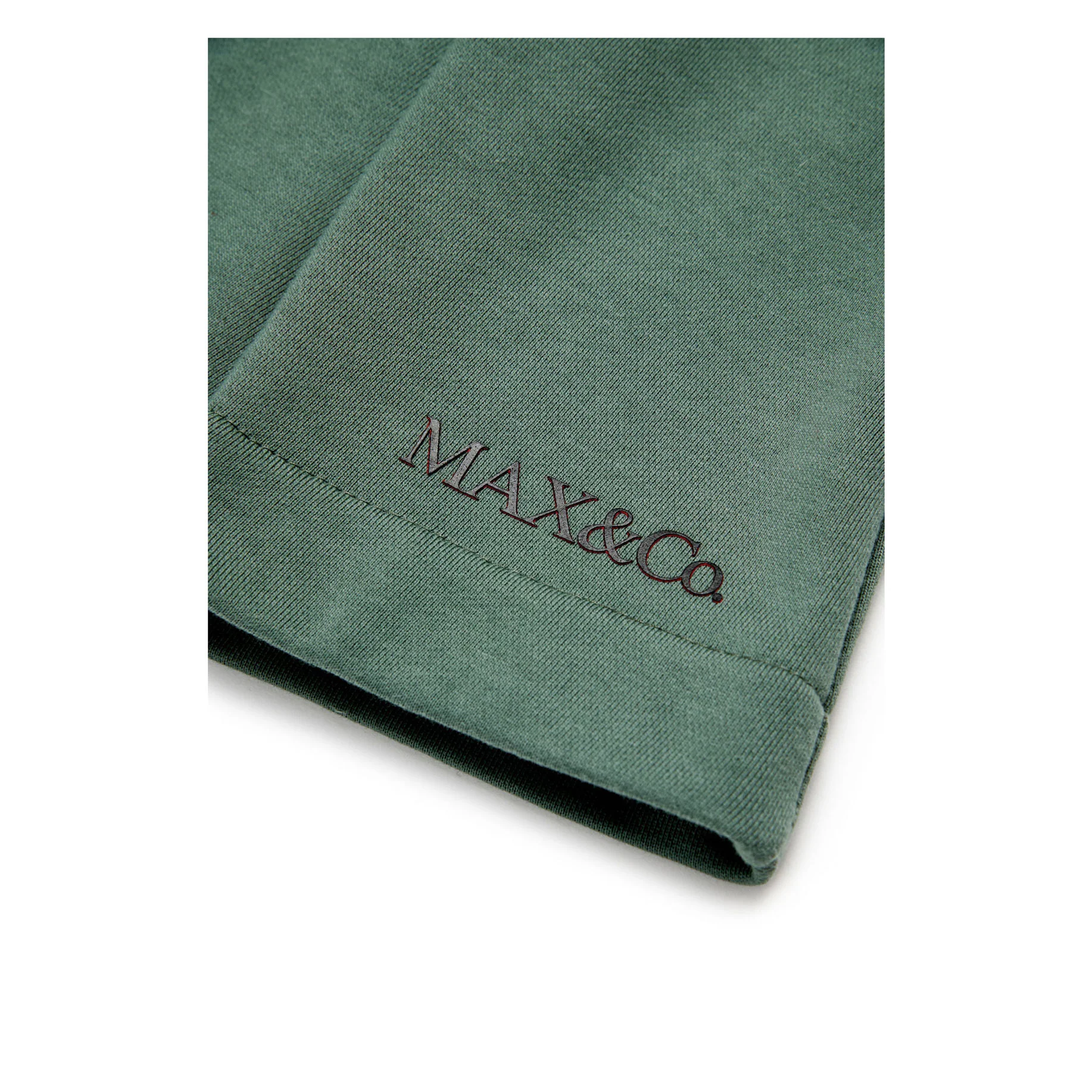 Max and Co Green Fleece Corolla Skirt - Image 4