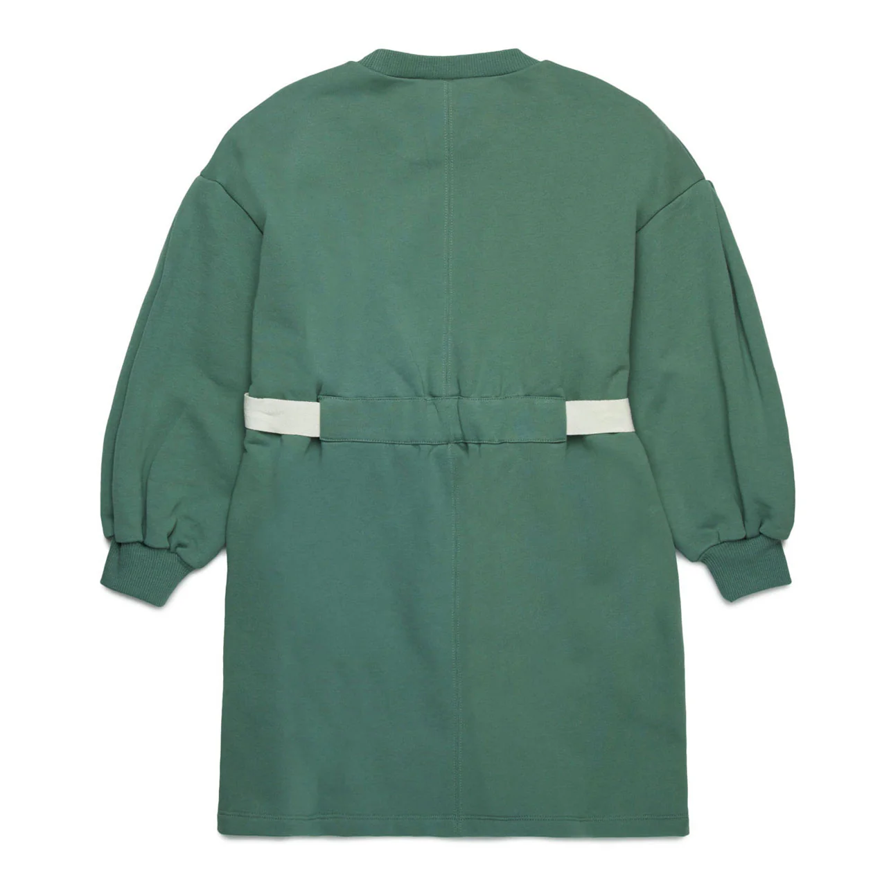 Max and Co Spruce Green Maxi Sweater Dress With Belt - Image 2