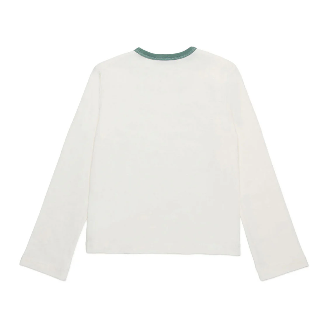 Max and Co White Long Sleeve T-shirt With Logo - Image 2