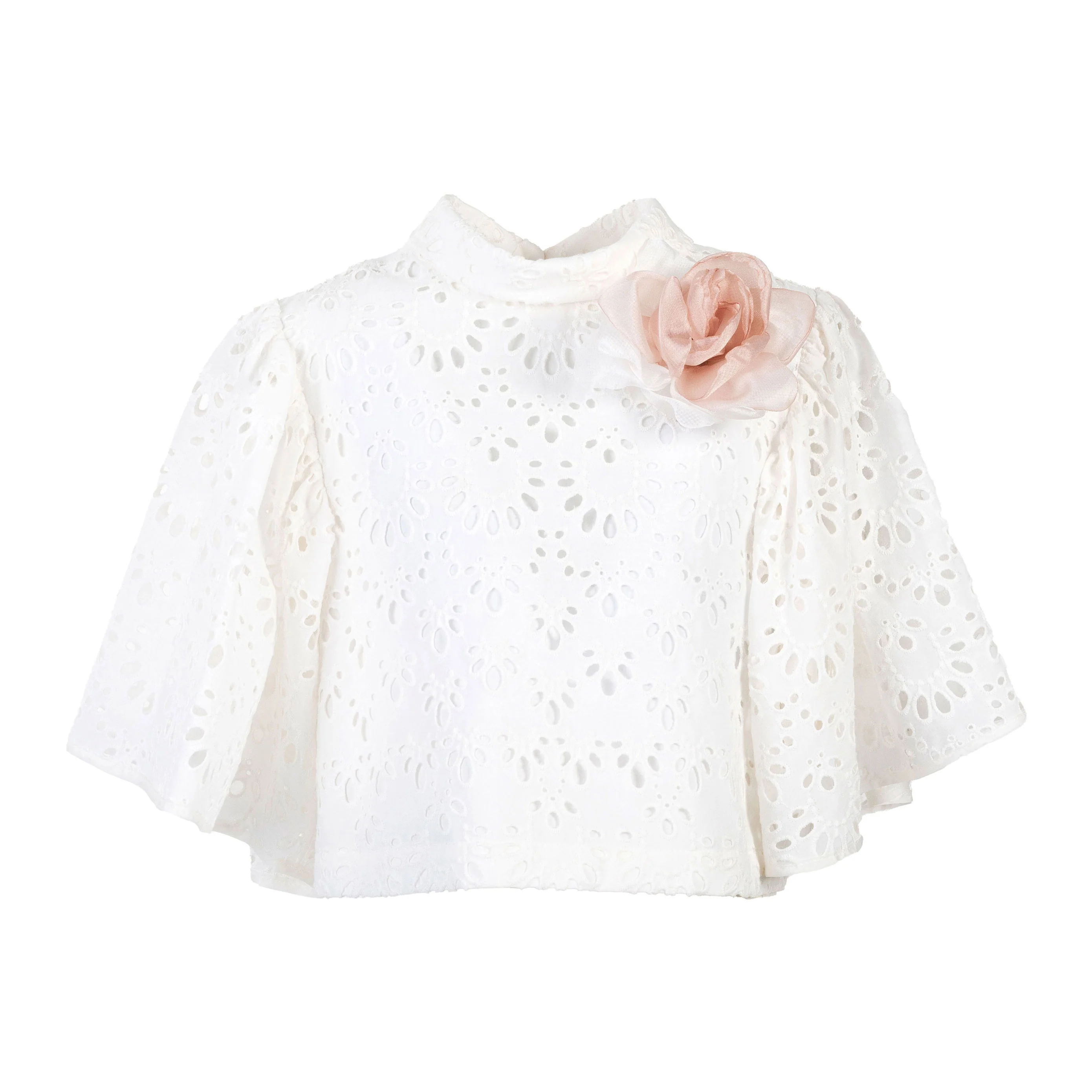 Mimisol Cream Sangallo Top