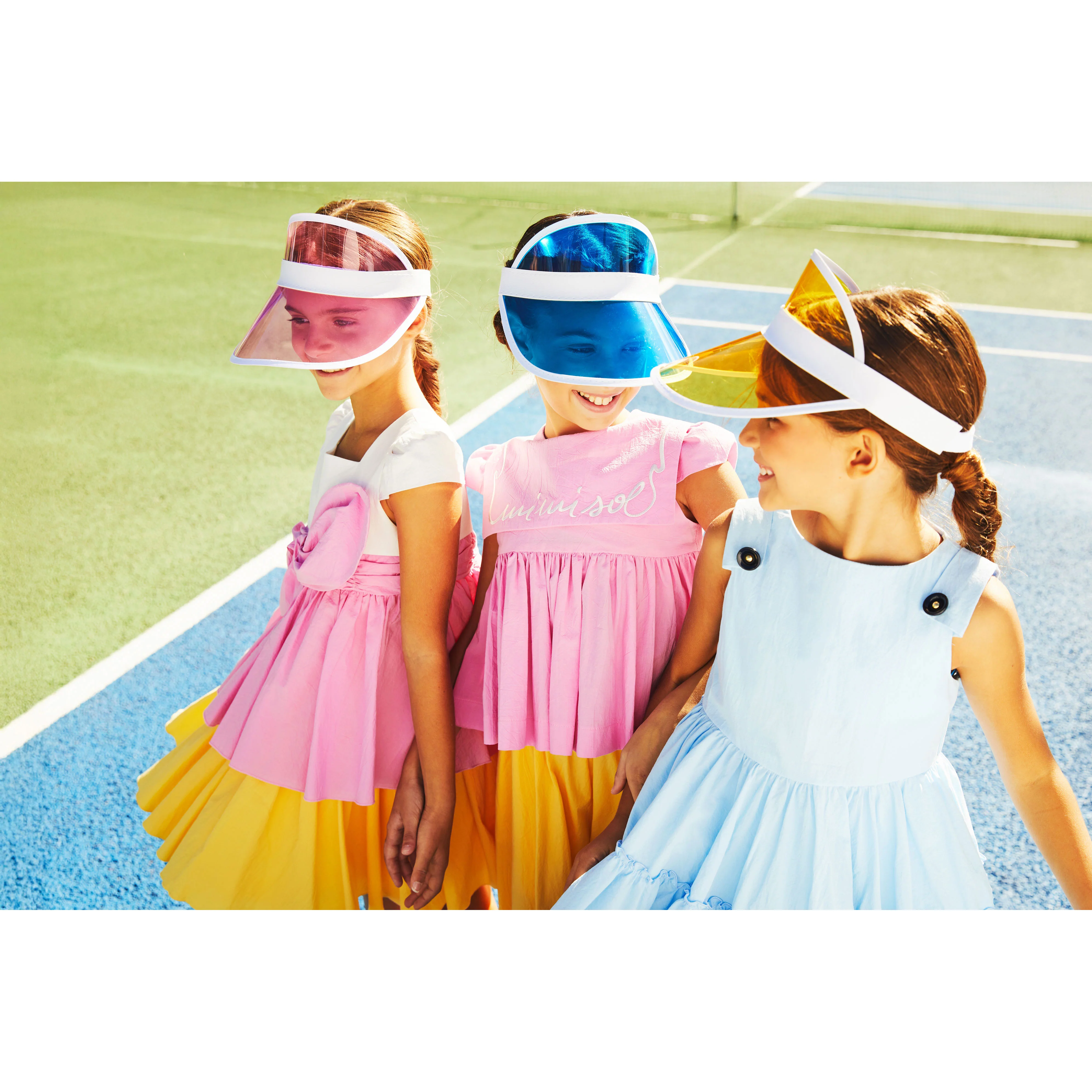 Mimisol Light Blue Button Embellished Dress - Image 3