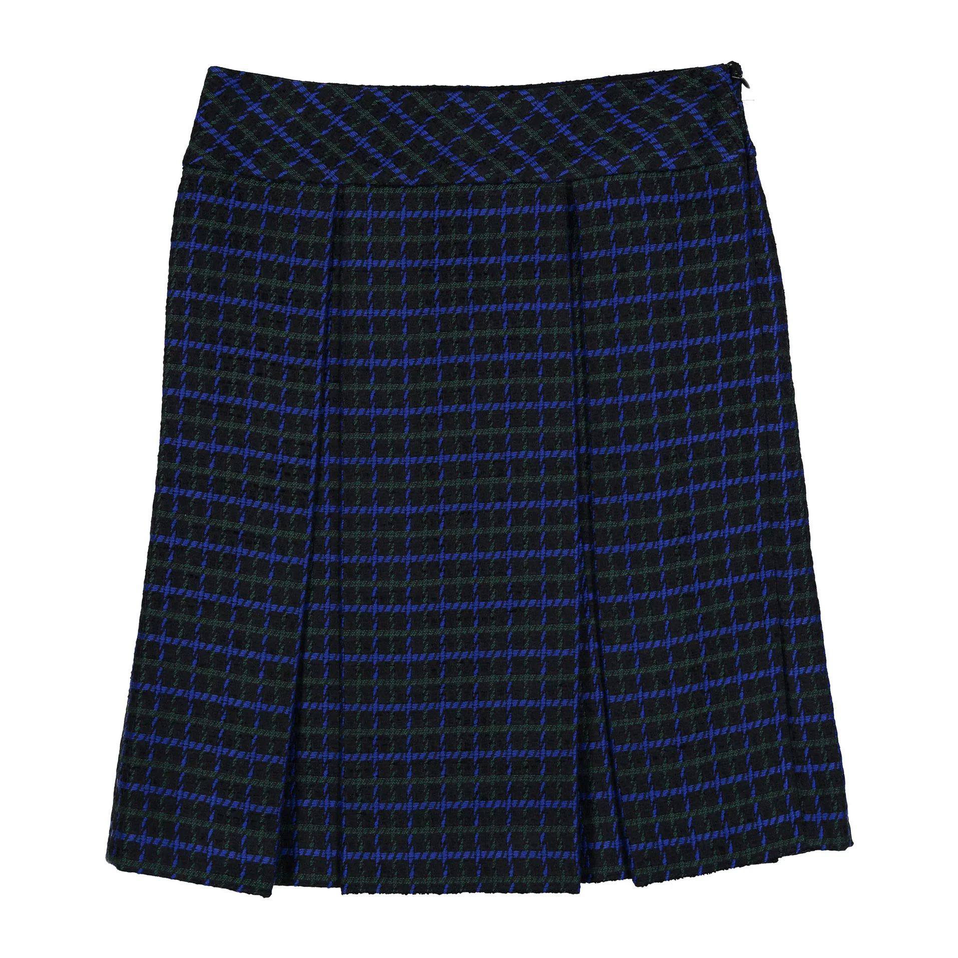Mimisol Multicolor Check Long Skirt