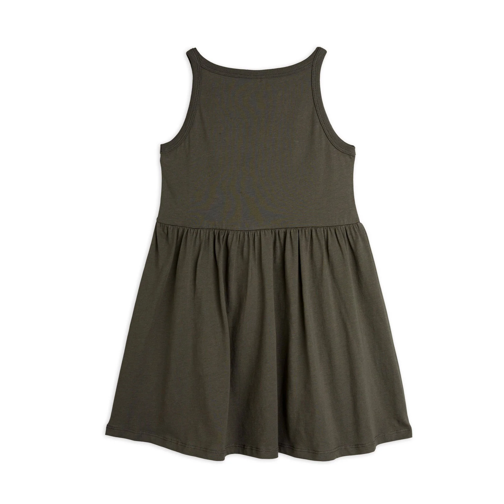 Mini Rodini Black Arrowed Heart Embroidered Tank Dress - Image 2