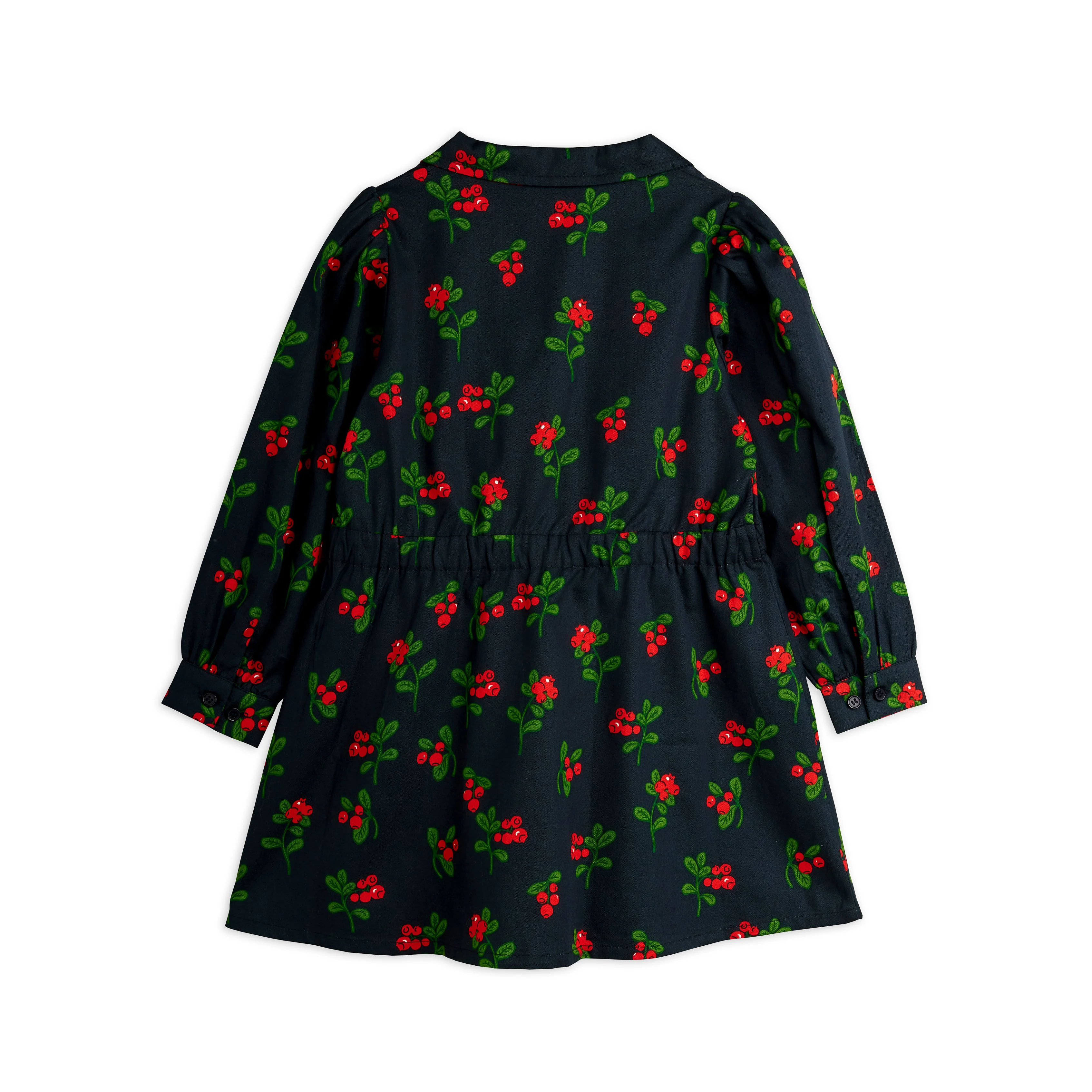 Mini Rodini Lingonberries Woven Dress - Image 2
