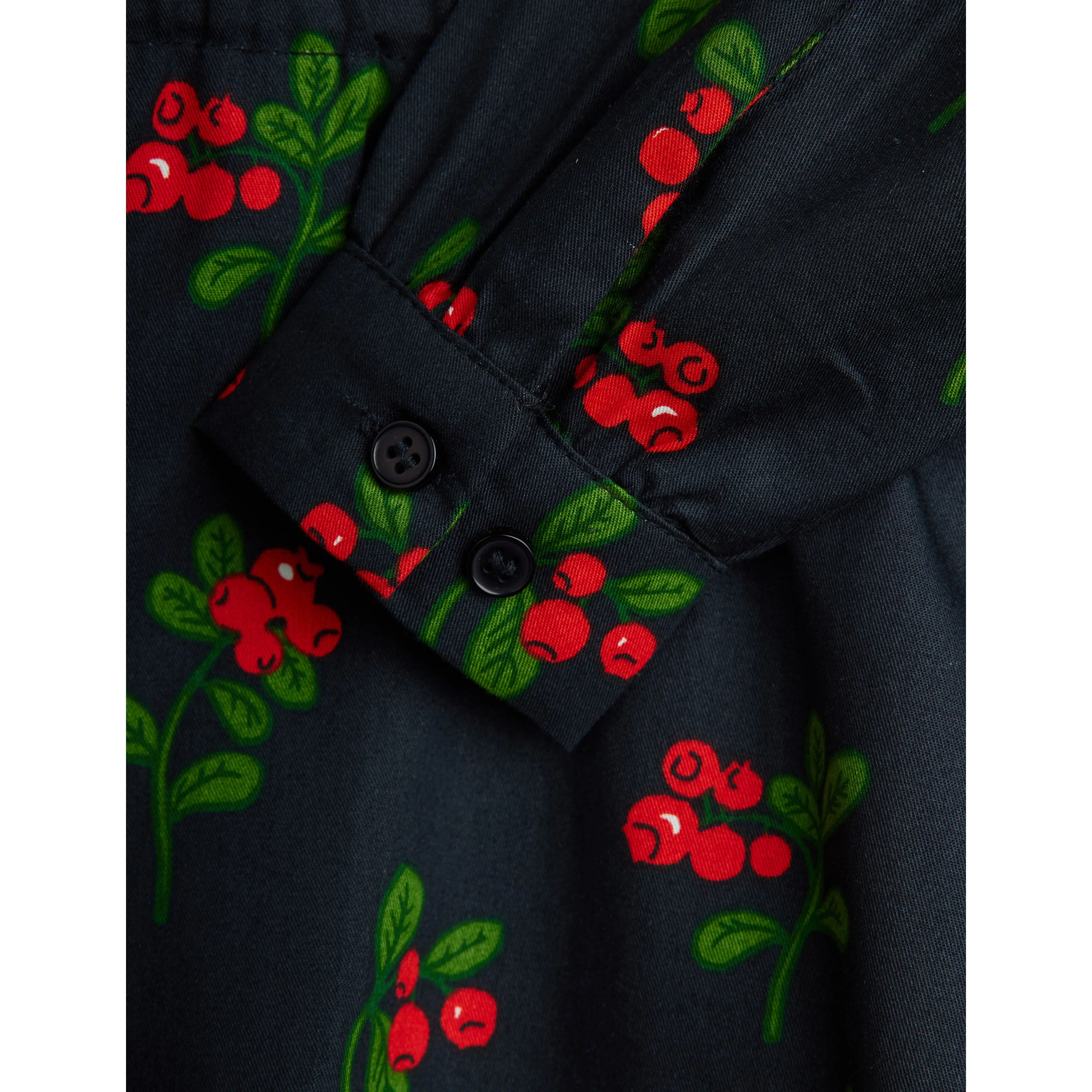Mini Rodini Lingonberries Woven Dress - Image 3