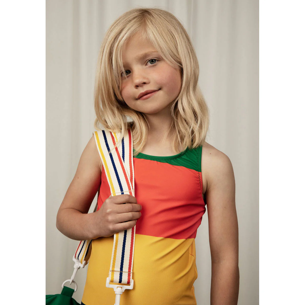 Mini Rodini Multi Stripe Aop Swimsuit - Image 3