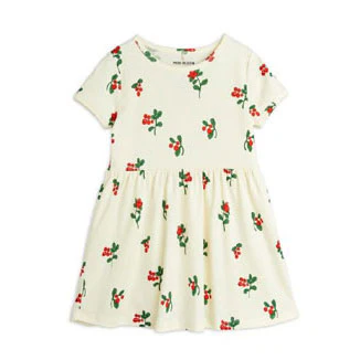 Mini Rodini Off White Lingonberries Dress