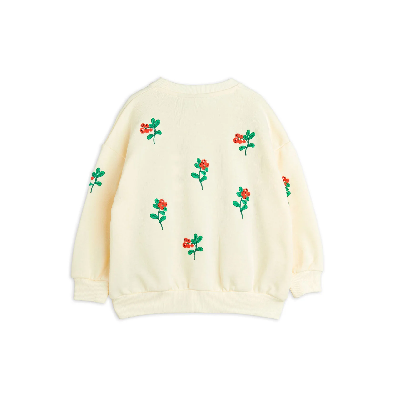 Mini Rodini Off White Lingonberries Sweatshirt - Image 2