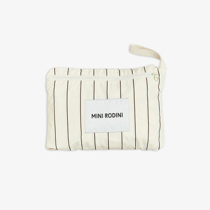 Mini Rodini Offwhite Owl Rain Poncho - Image 3