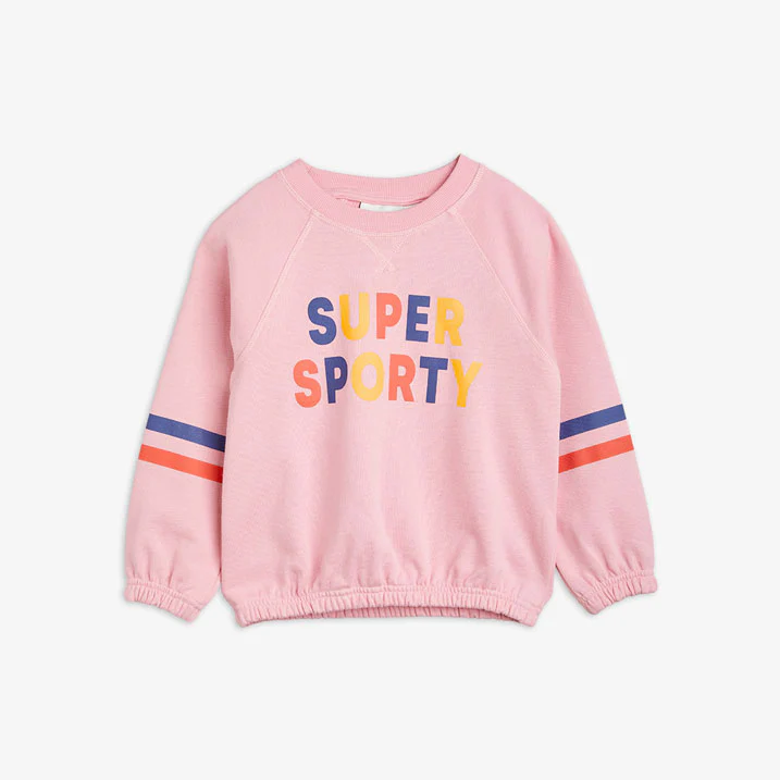 Mini Rodini Pink Super Sporty Sweatshirt