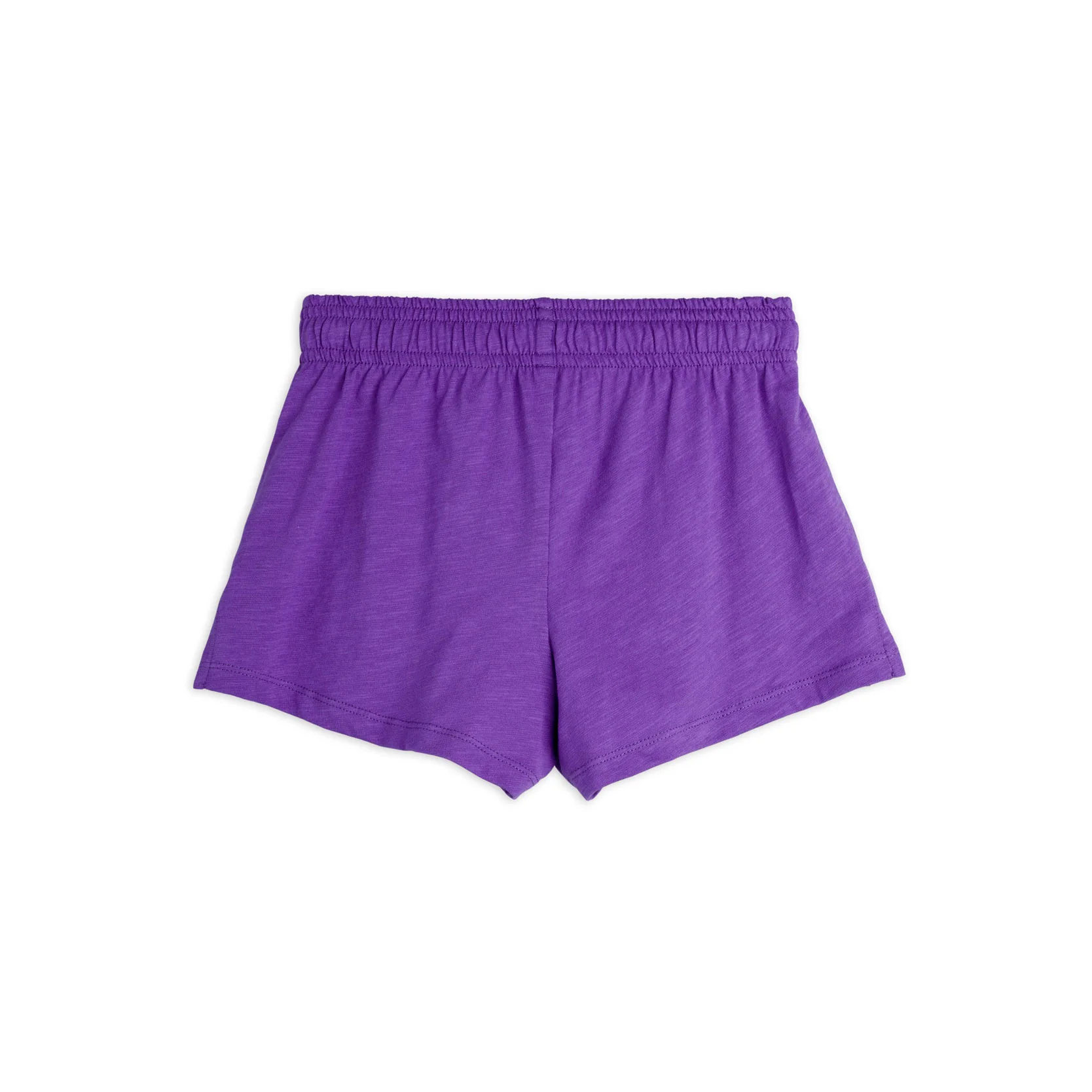 Mini Rodini Purple Seagull Embroidered Shorts - Image 2