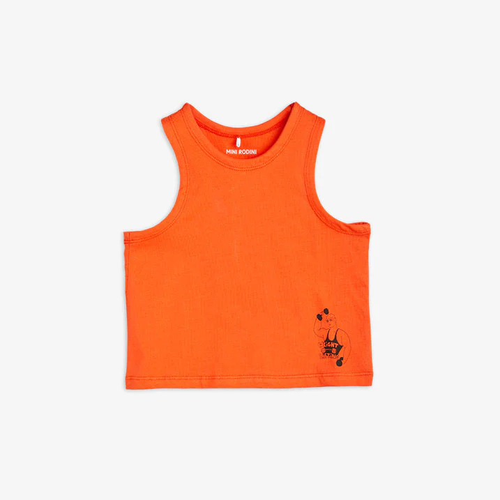 Mini Rodini Red Weight Lifting Tank - Image 2