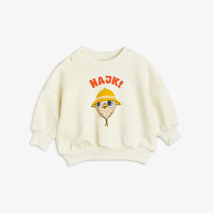 Mini Rodini White Hike Sweatshirt - Image 2