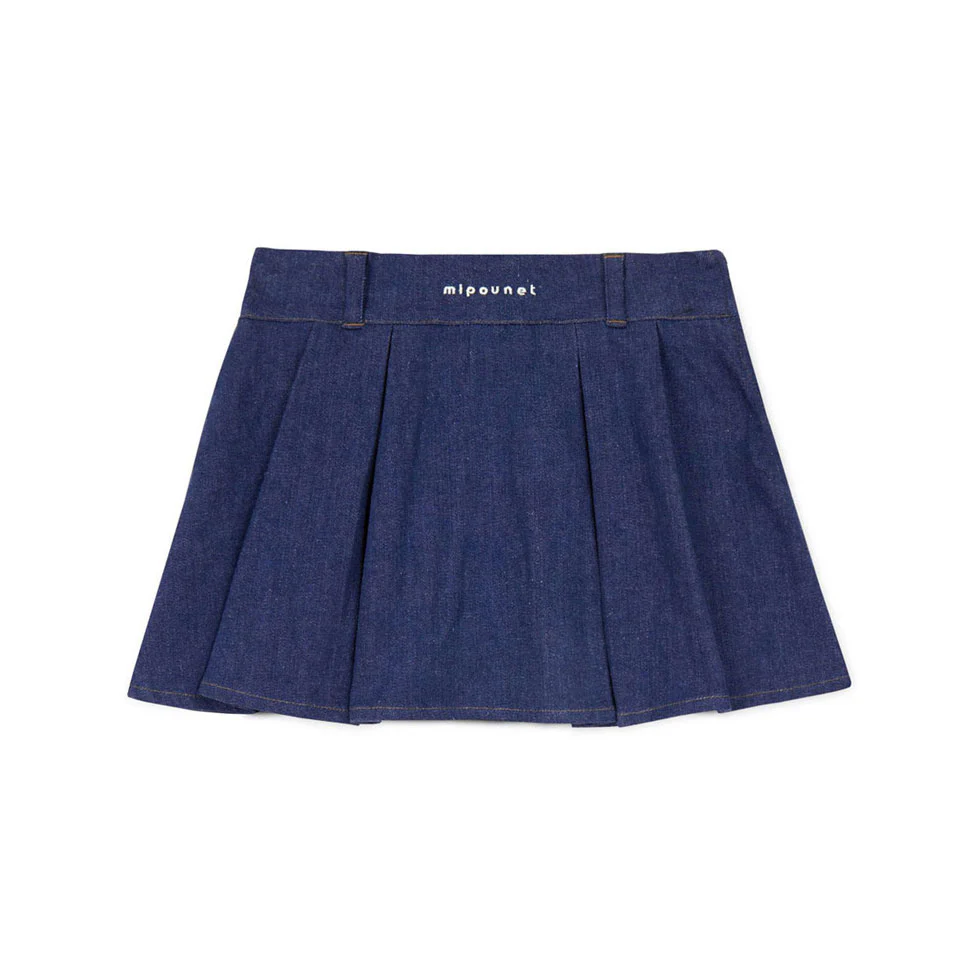 Mipounet  Blue Nina Denim Skirt