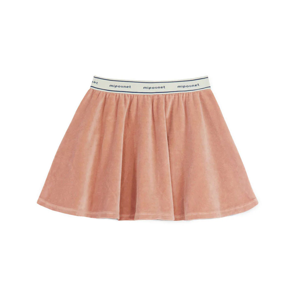Mipounet  Pink Aurora Velvet Skirt