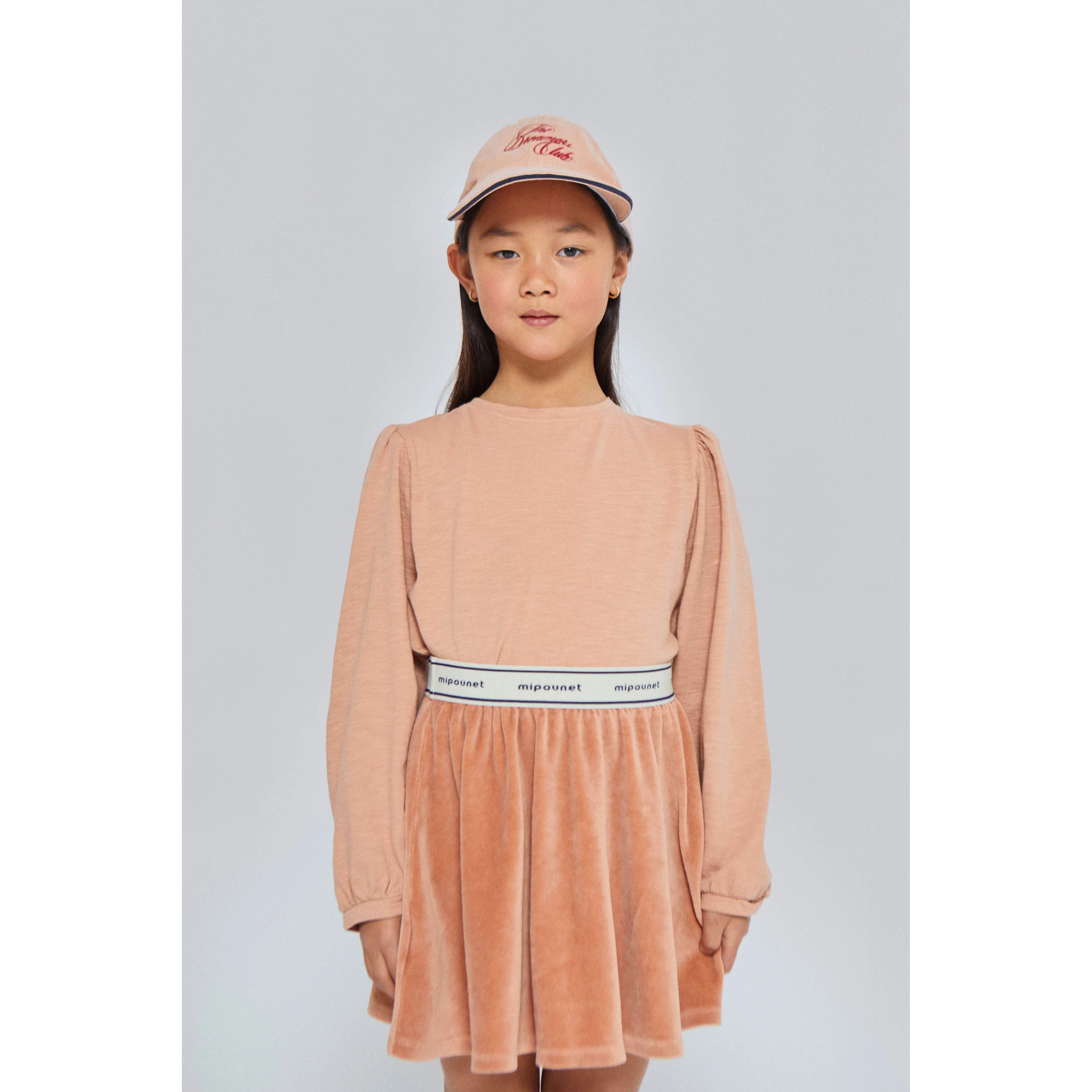 Mipounet  Pink Aurora Velvet Skirt - Image 2