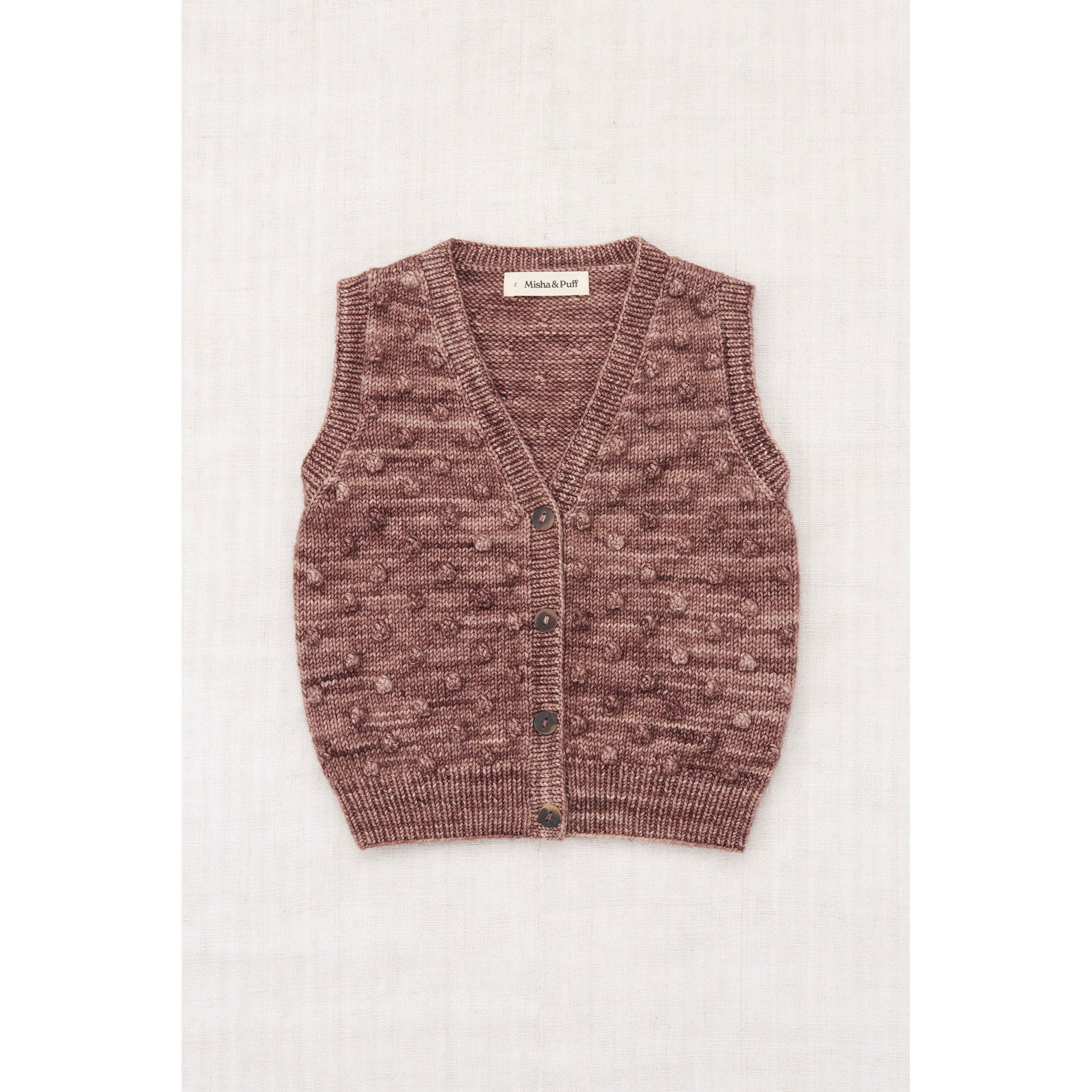 Misha and Puff Affogato Auggie Popcorn Vest