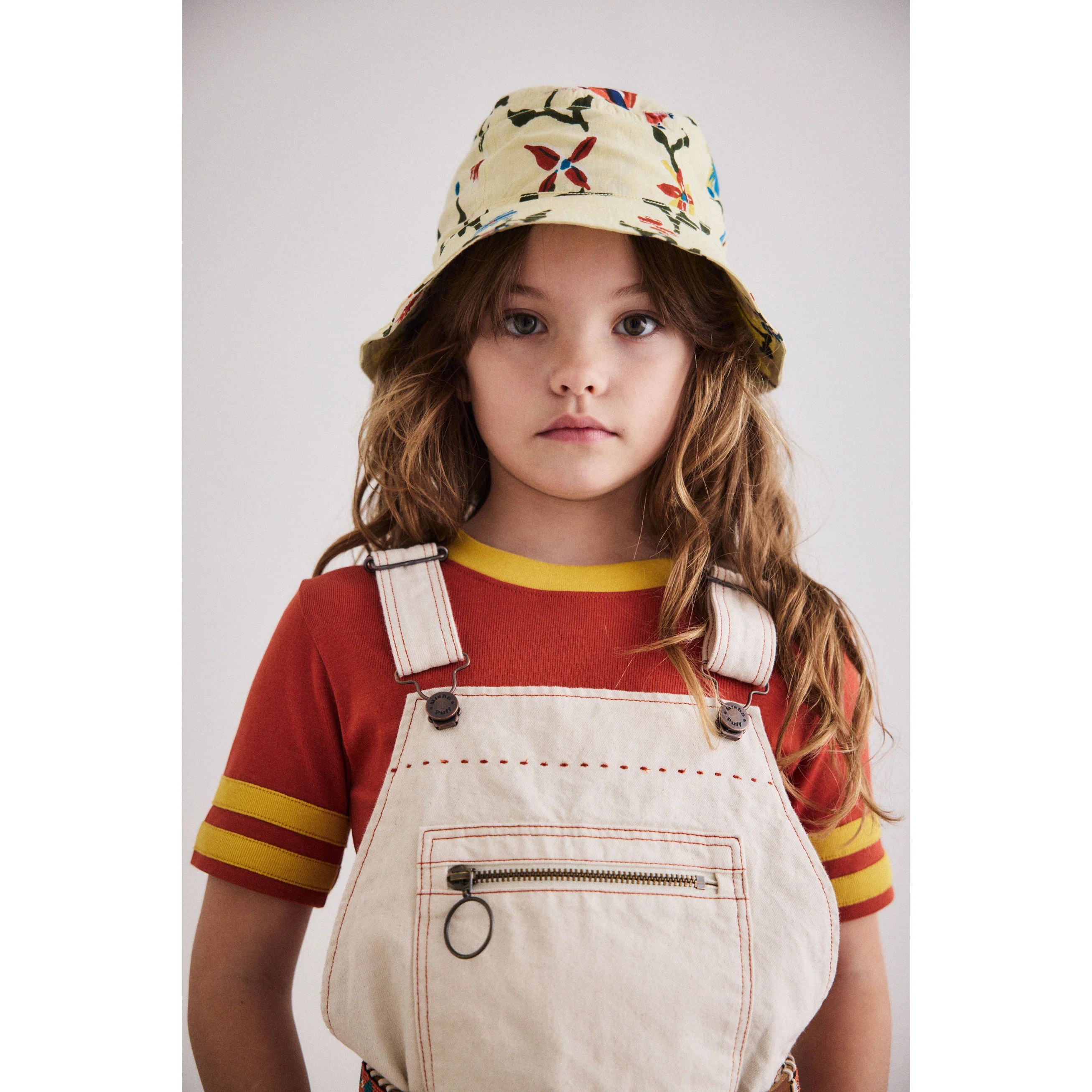 Misha and Puff Alabaster Botanica Bucket Hat - Image 2