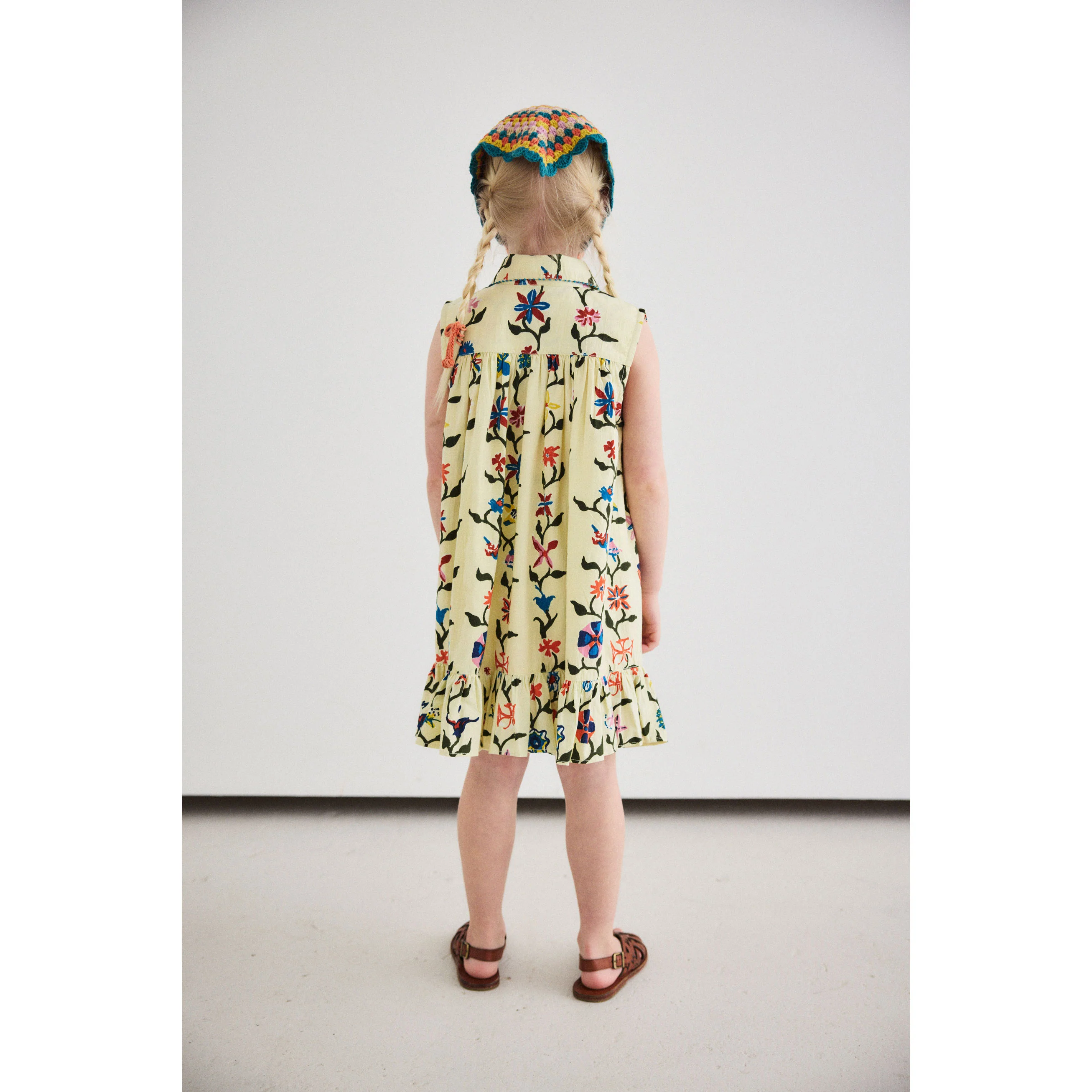 Misha and Puff Alabaster Botanica Yelena Dress - Image 3