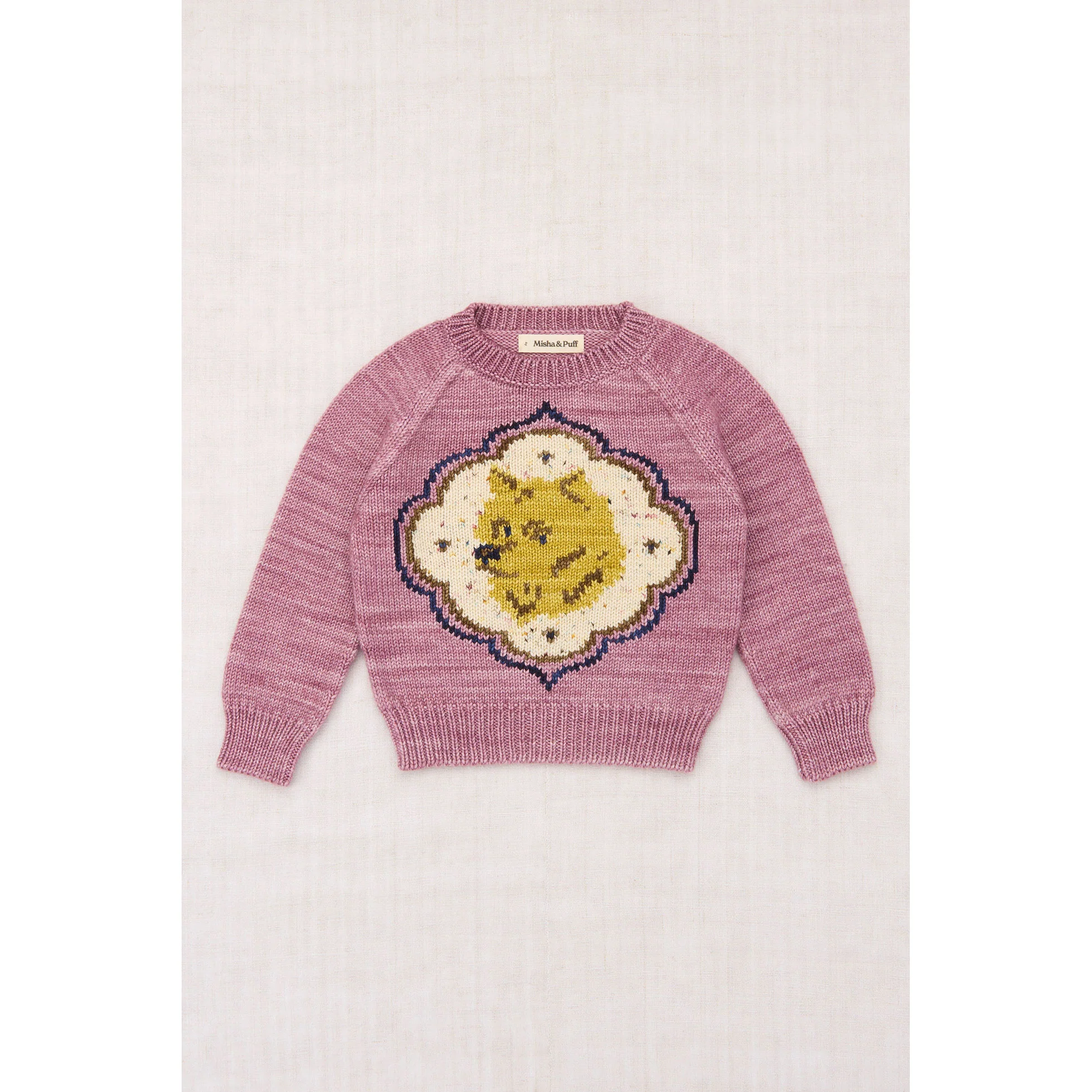Misha and Puff Antique Rose Royal Dog Sweater