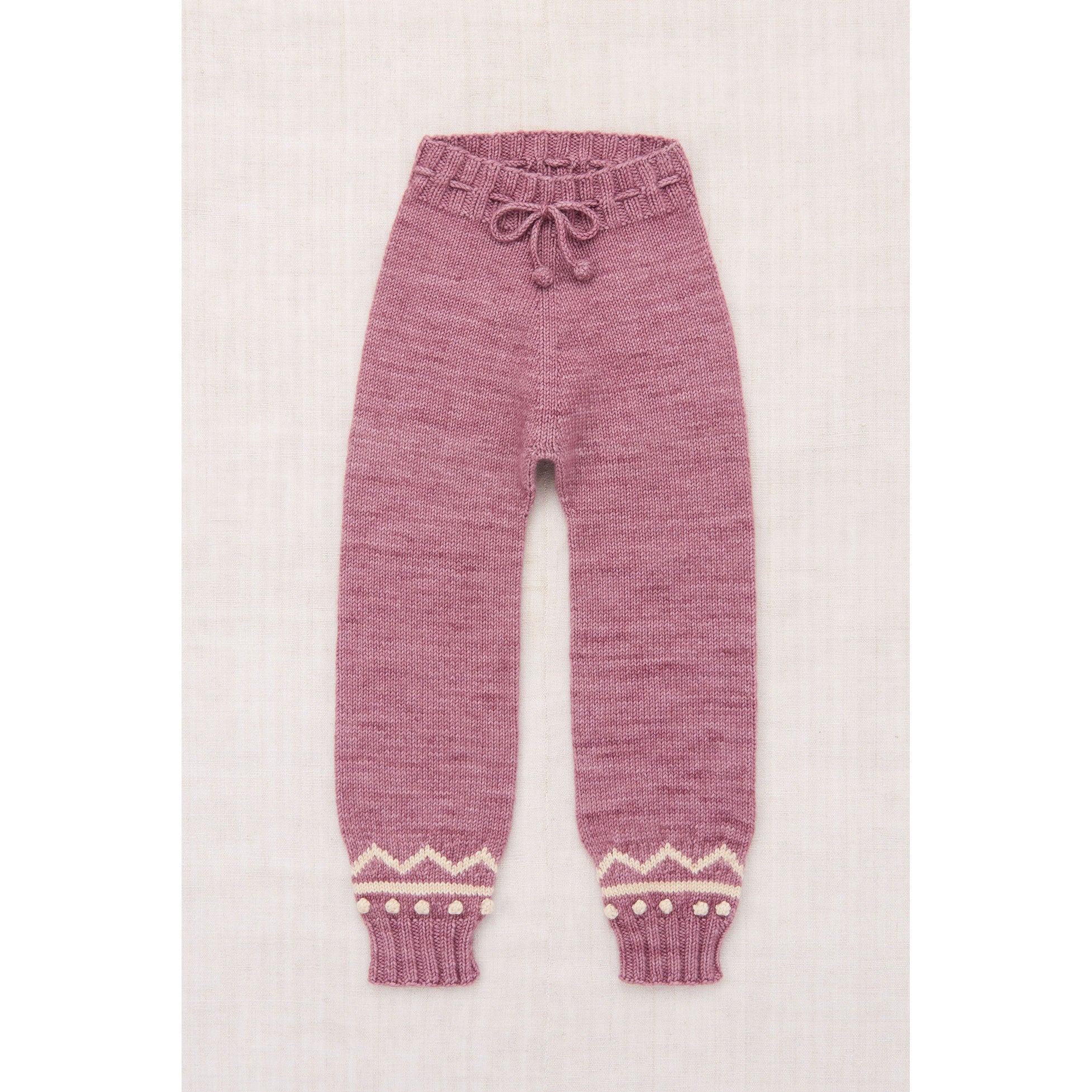 Misha and Puff Antique Rose Zig Zag Snowy Day Legging