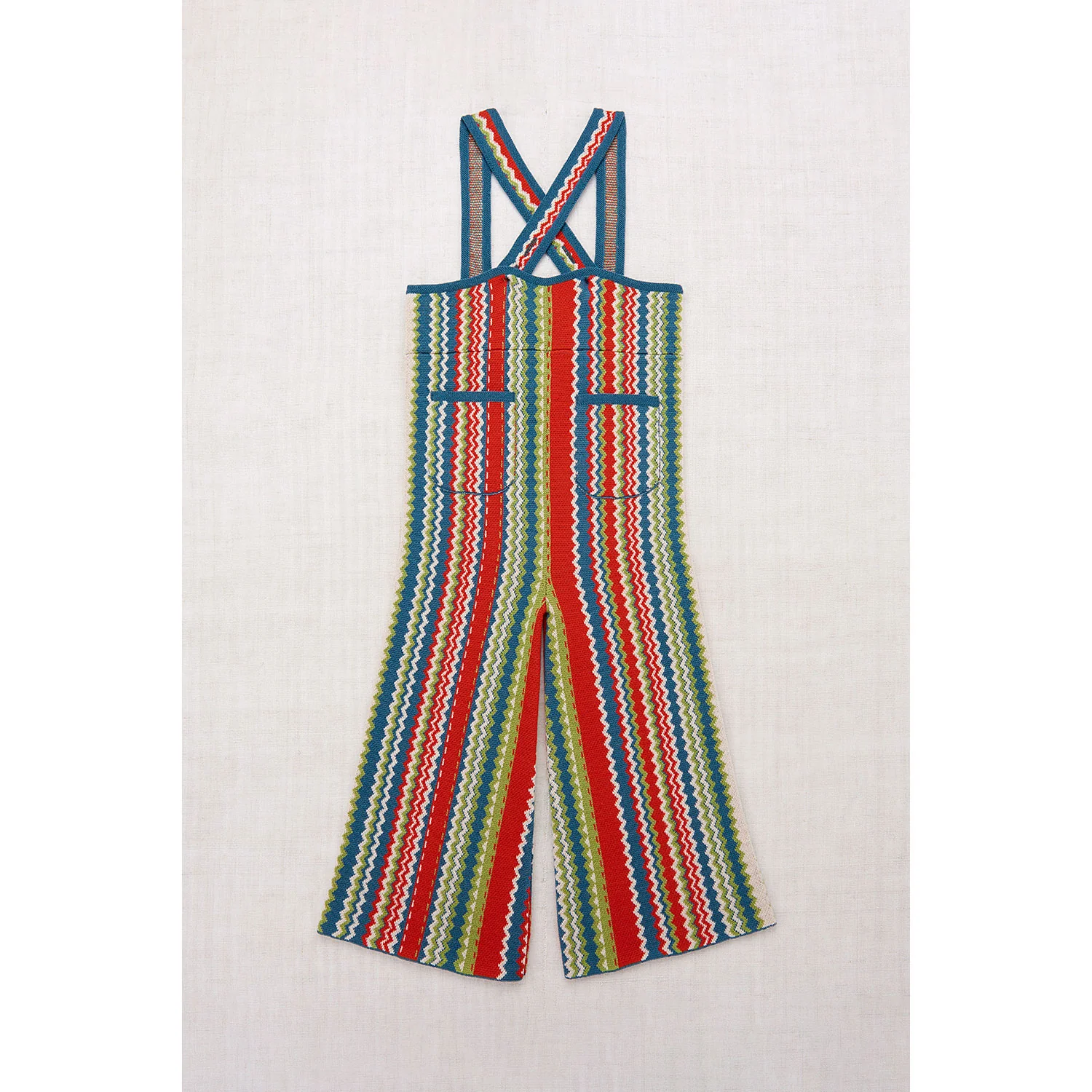 Misha and Puff Atlantic Zigzag Jacquard Simone Overall - Image 2
