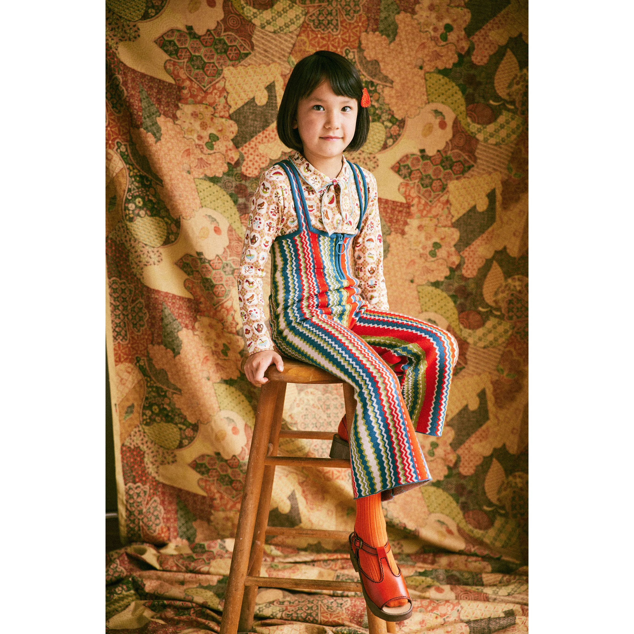 Misha and Puff Atlantic Zigzag Jacquard Simone Overall - Image 3