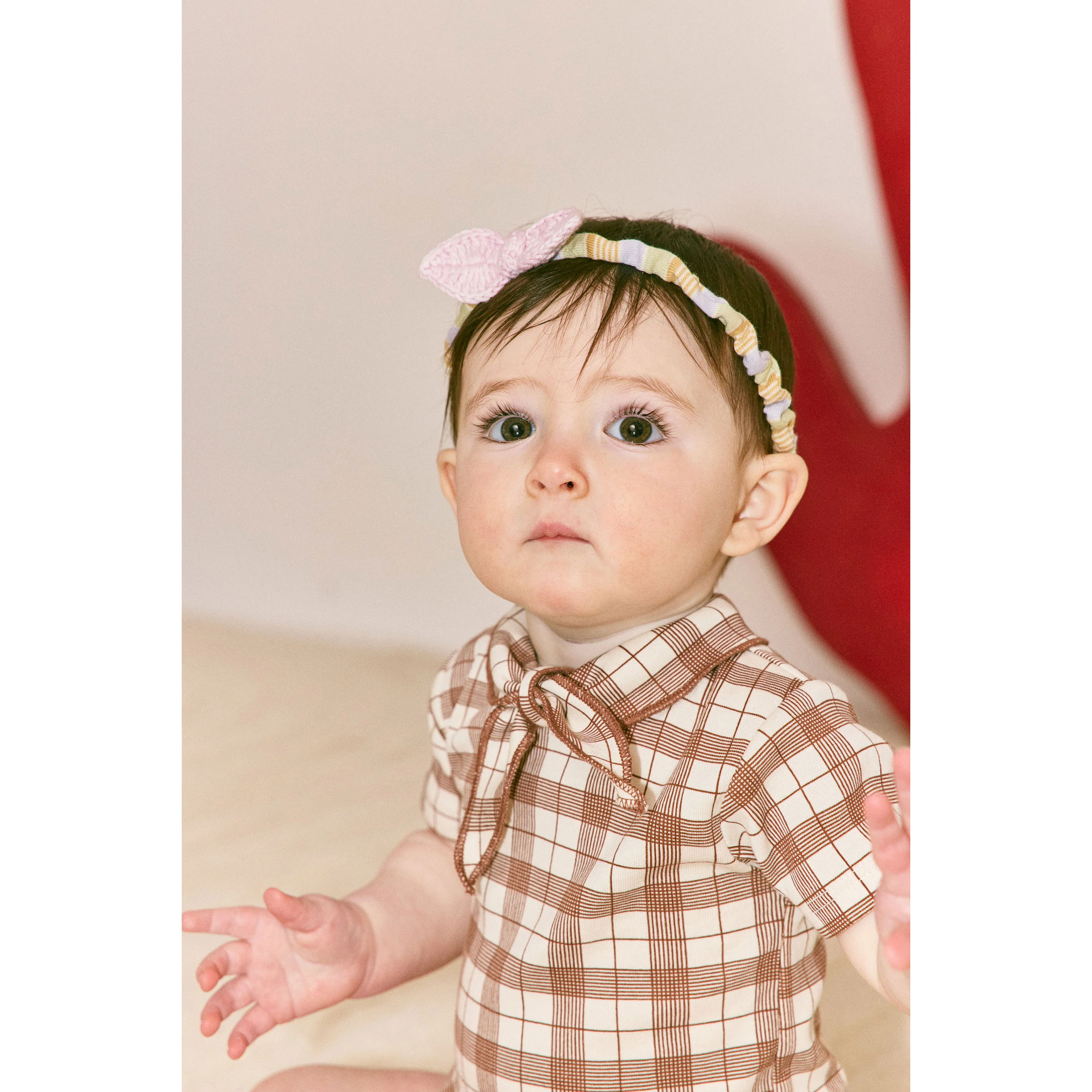Misha and Puff Aura Baby Leaf Headband - Image 2