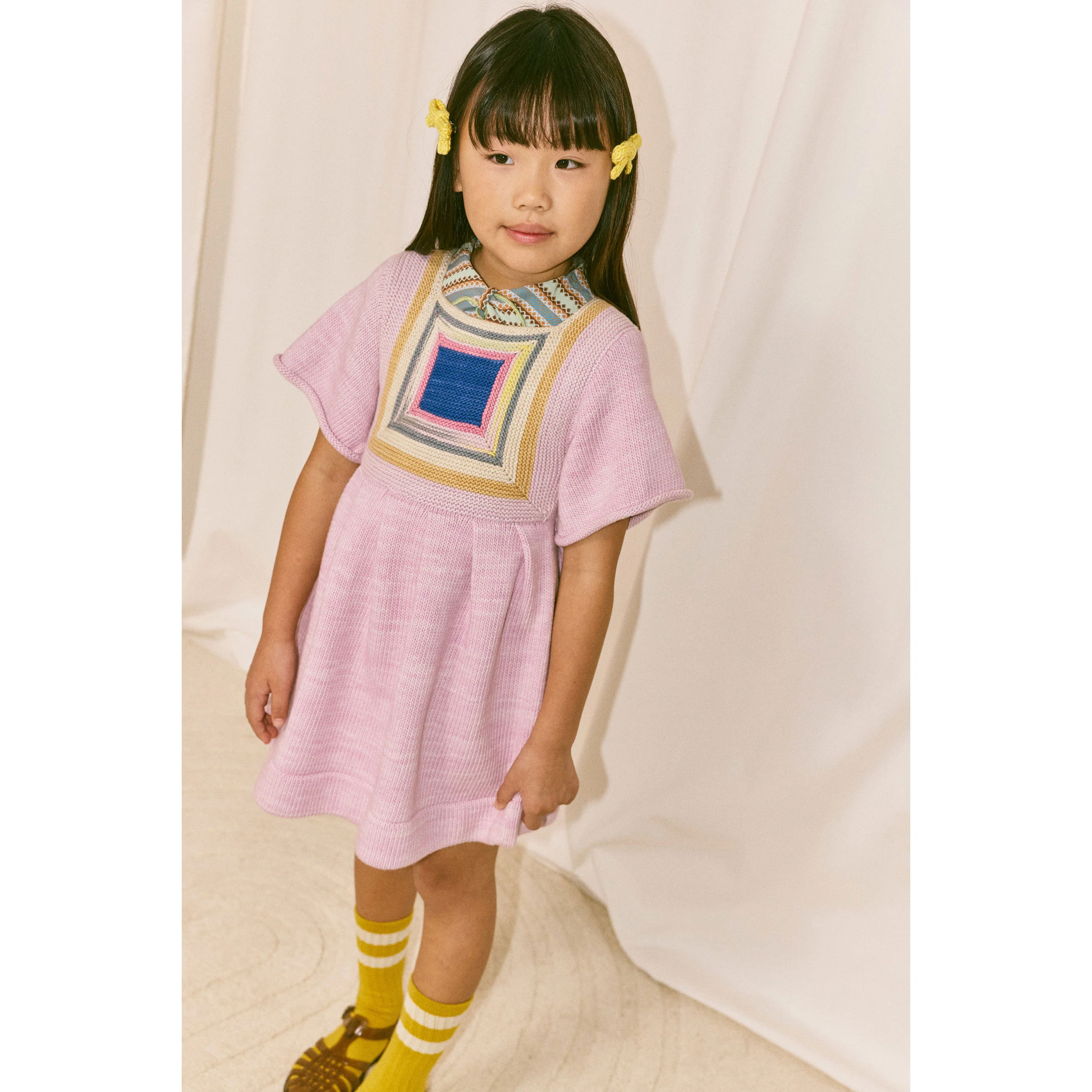 Misha and Puff   Aura Log Cabin Dress - Image 2