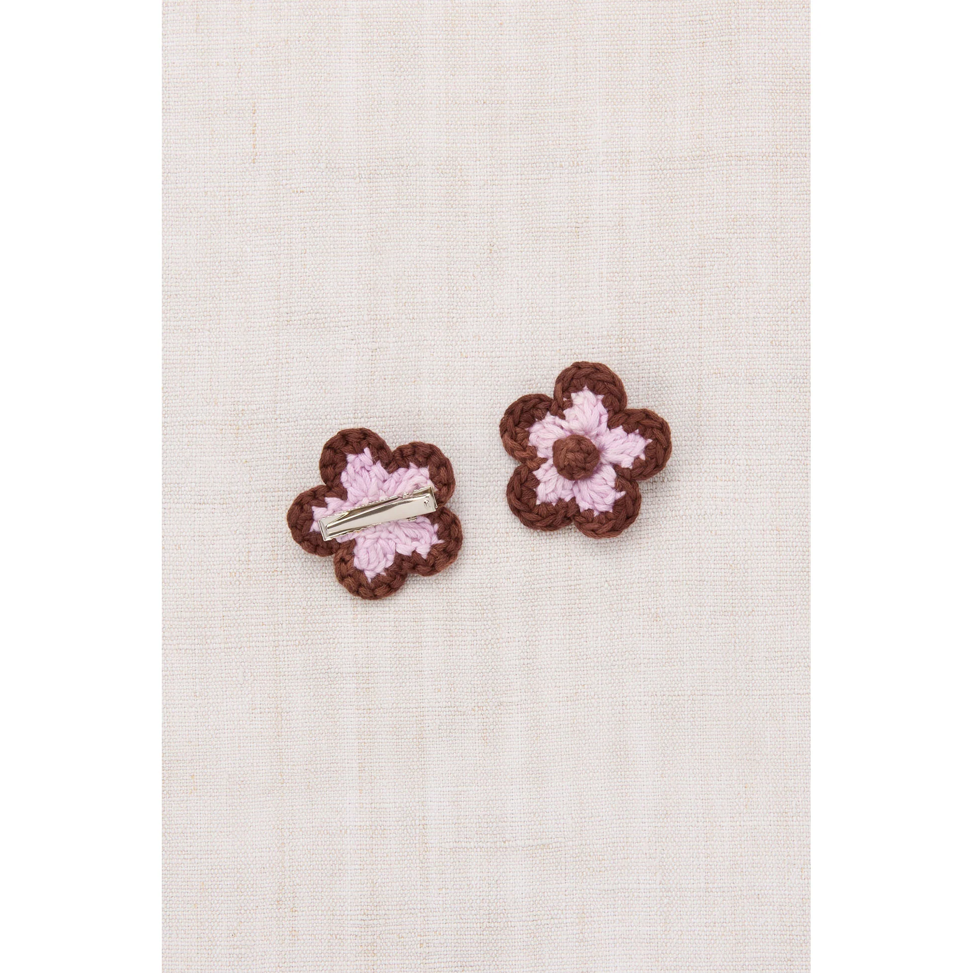 Misha and Puff   Aura Medium Flower Clip Set
