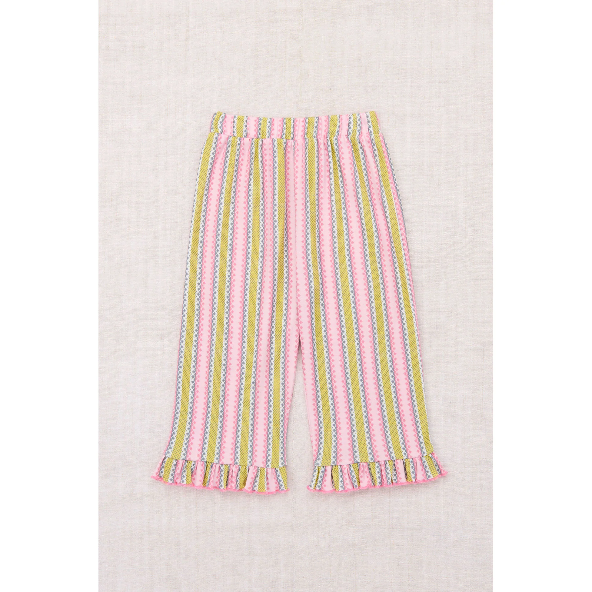 Misha and Puff   Aura Vaquero Stripe Ruffle Pedal Pusher