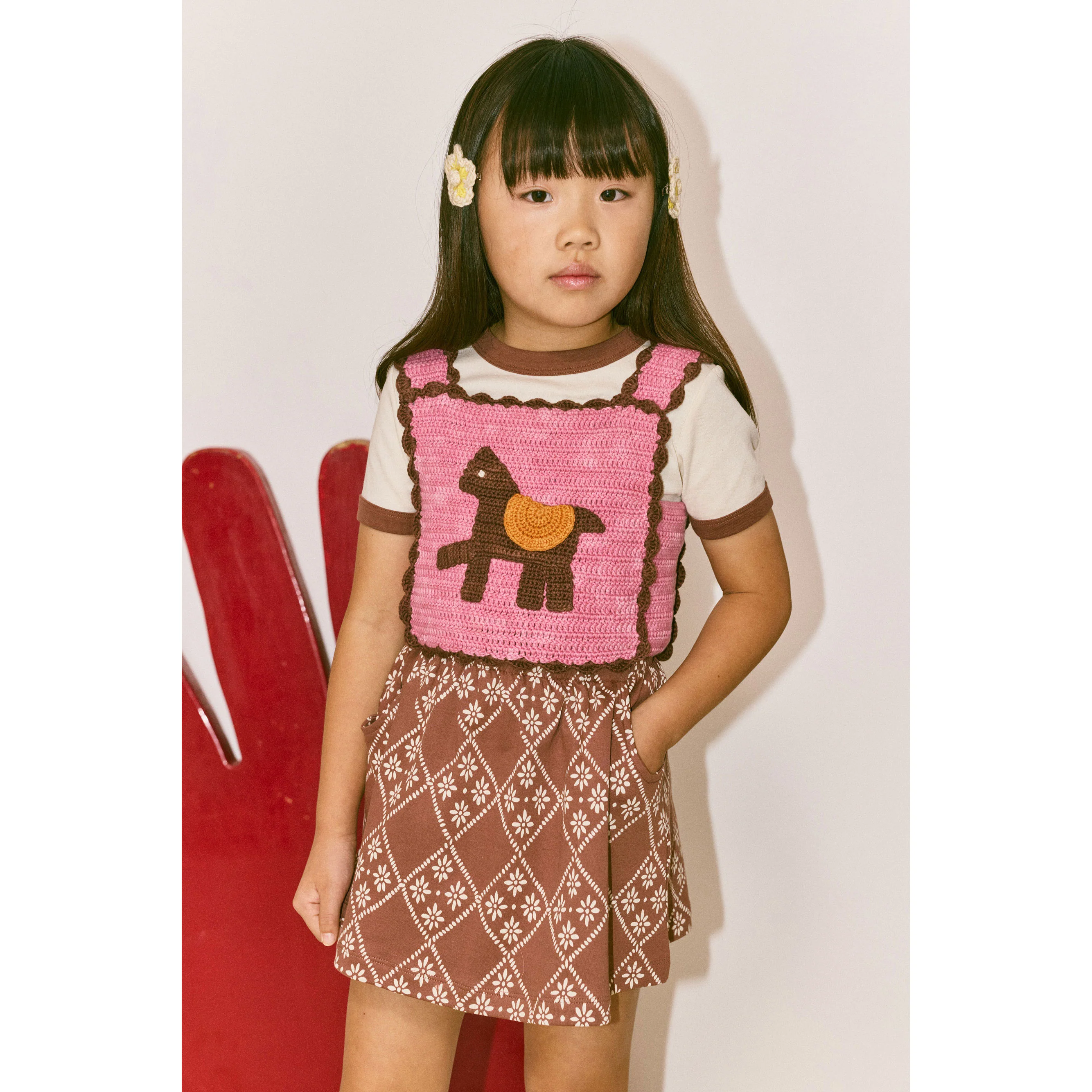 Misha and Puff   Azalea Crochet Horse Top - Image 3