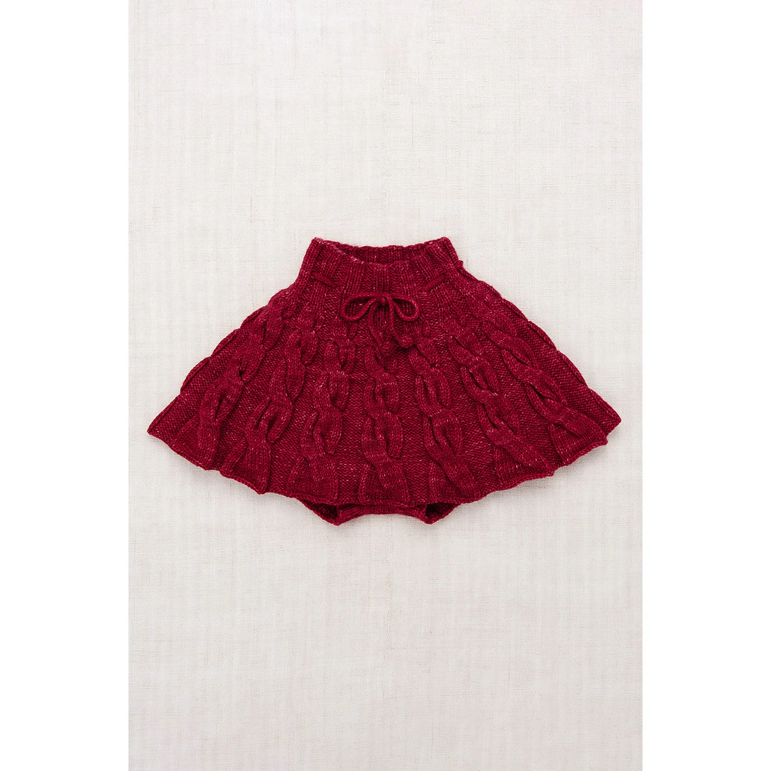 Misha and Puff Berry Cable Skating Skirt