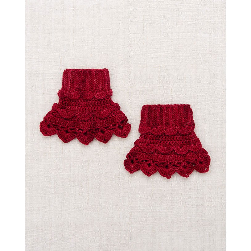 Misha and Puff Berry Crochet Anklet