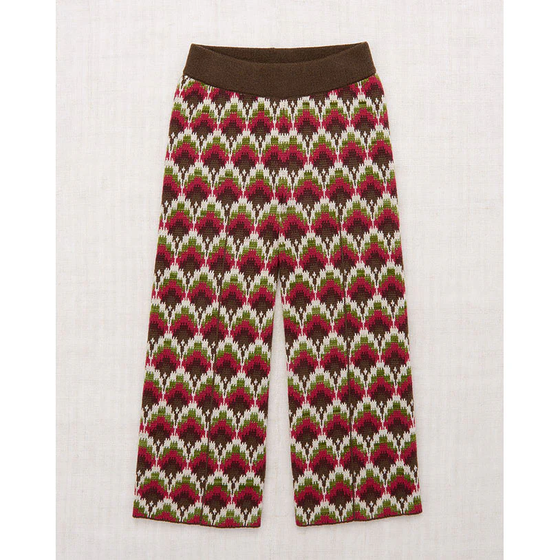 Misha and Puff Berry Feather Jacquard  Andre Pant