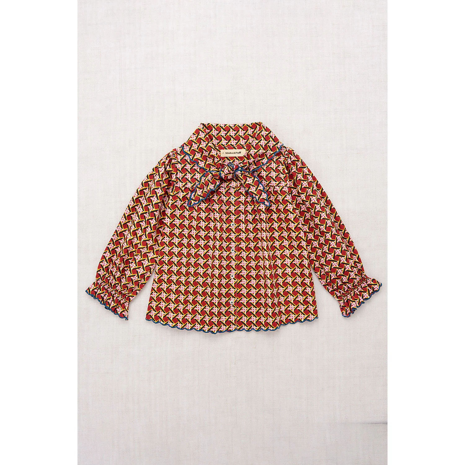 Misha and Puff Berry Lattice Miki Top