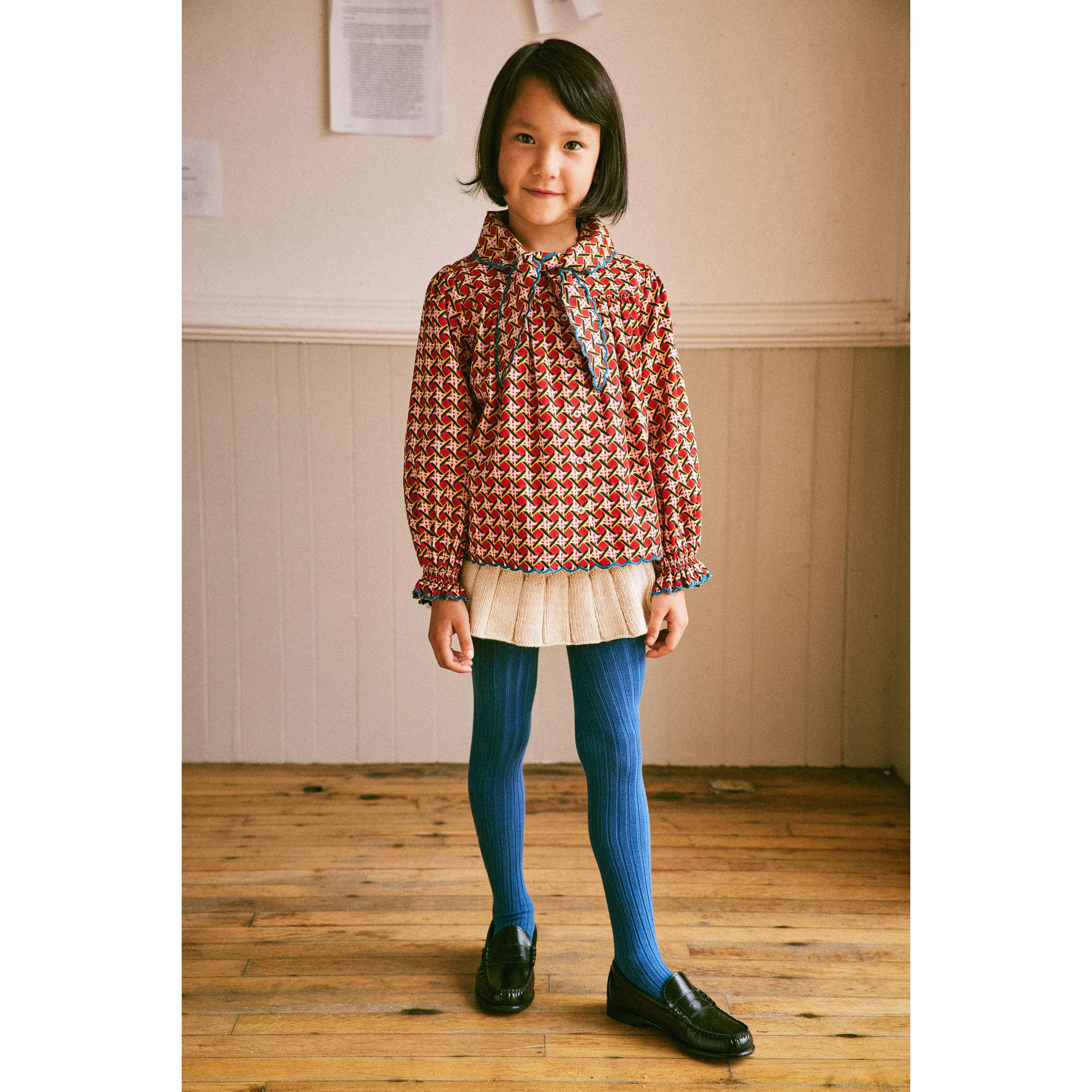 Misha and Puff Berry Lattice Miki Top - Image 2