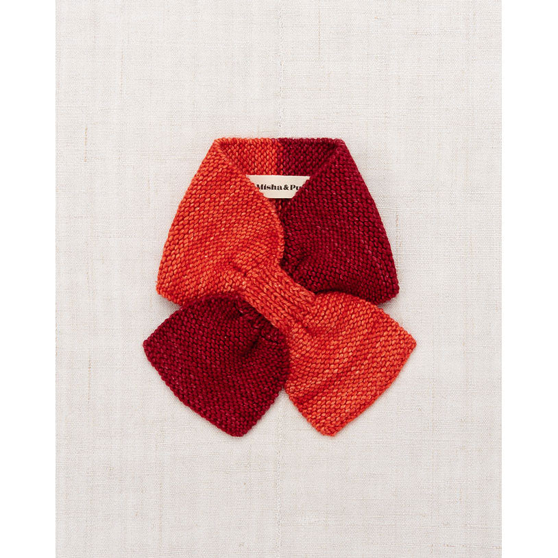 Misha and Puff Berry Toboggan Scarf