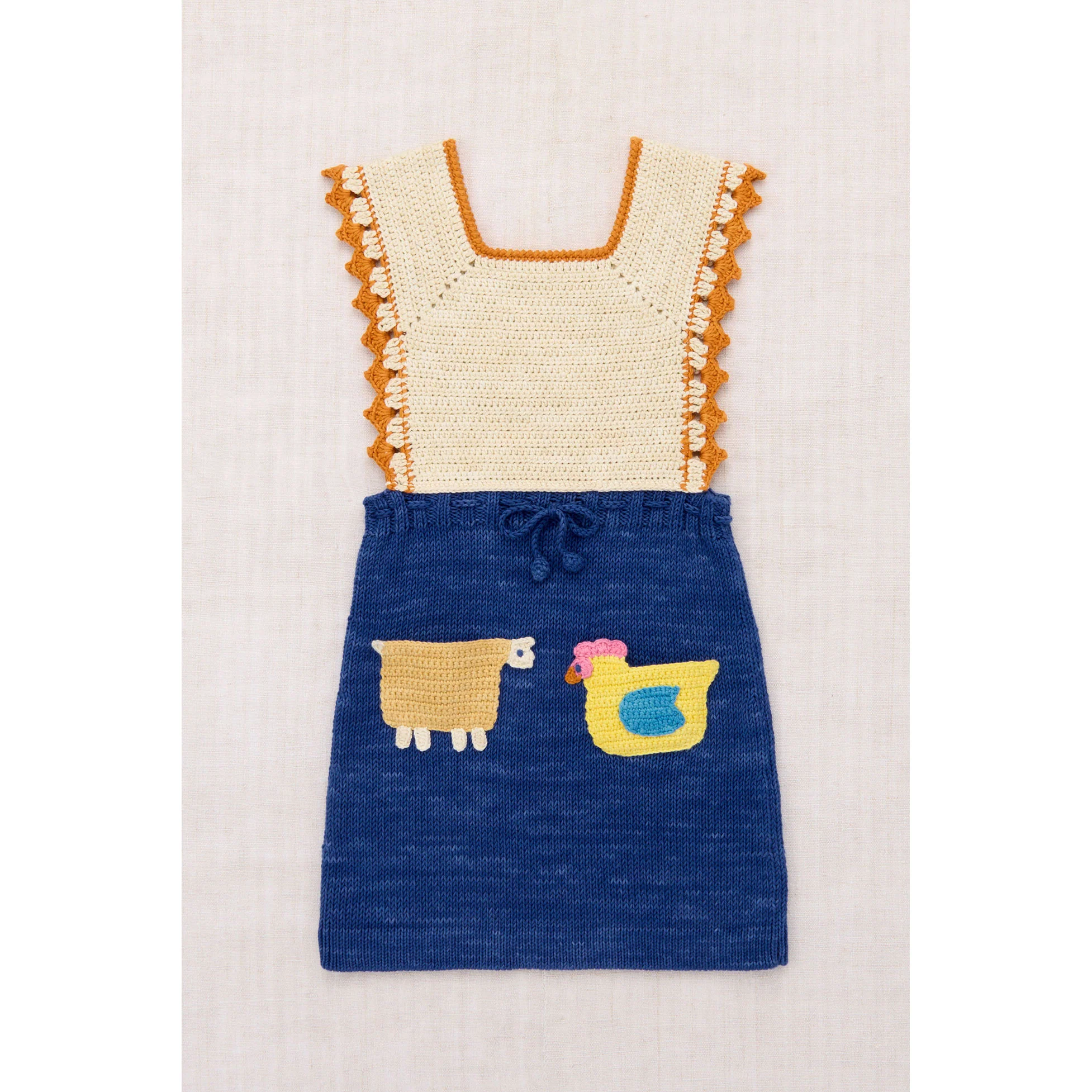 Misha and Puff Blue Ribbon Farm Topanga Pinafore