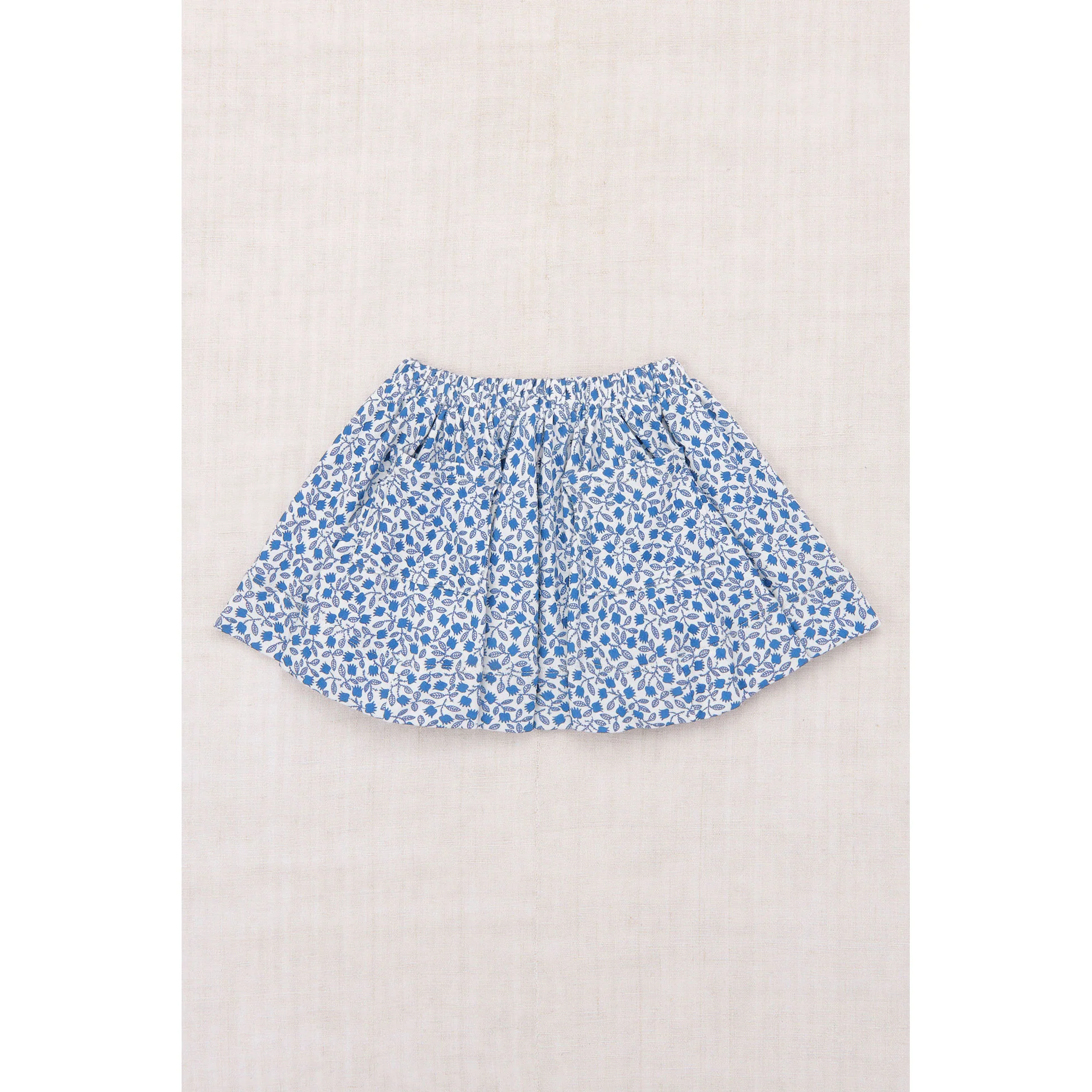 Misha and Puff Blue Ribbon Lisse Fields Circle Skirt