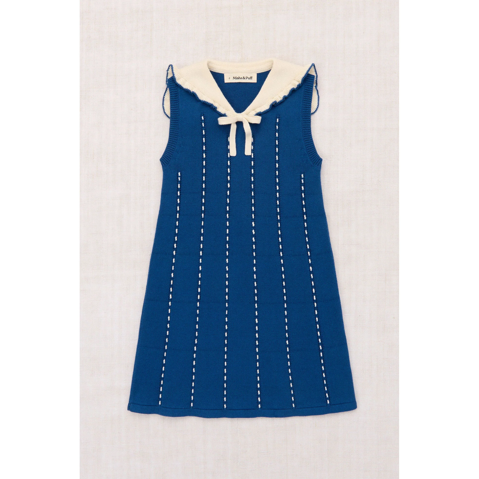 Misha and Puff   Blue Ribbon Lucille Dress