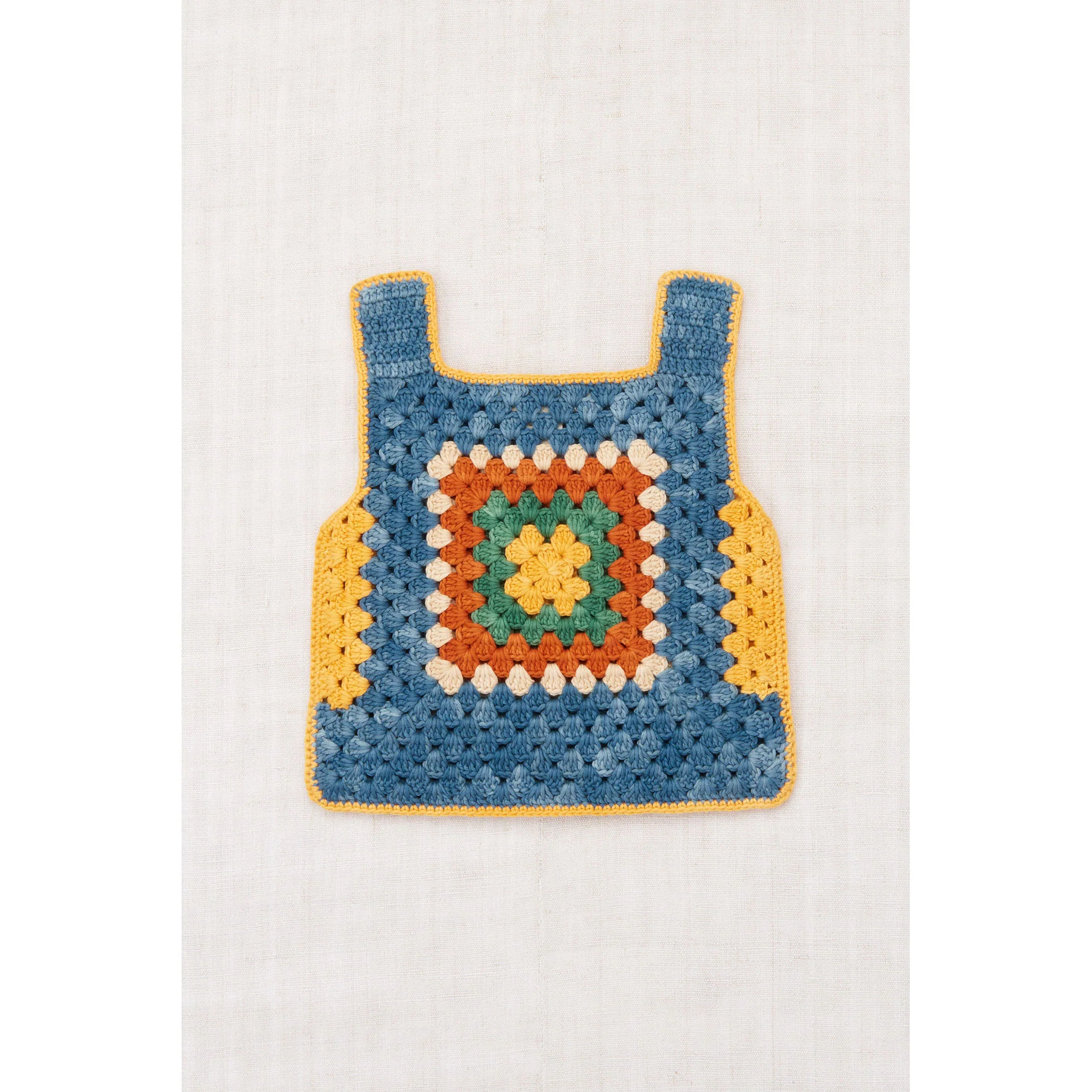 Misha and Puff Blue Slate Lake House Vest - Image 3