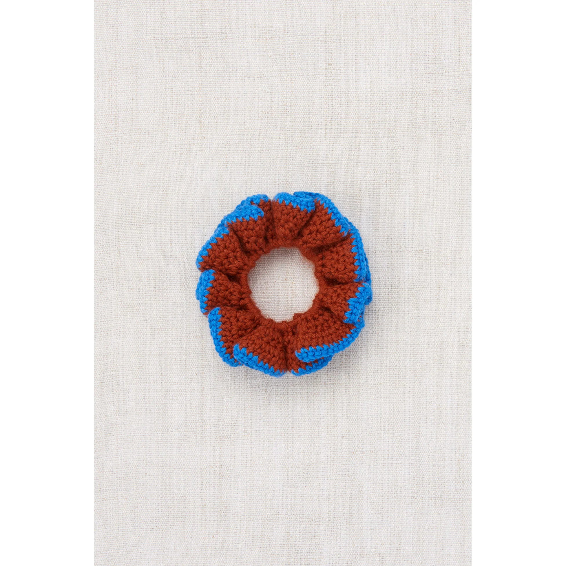 Misha and Puff Chili Spice Crochet Scrunchie