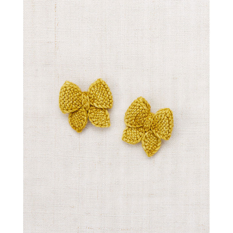 Misha and Puff  Citron Baby Puff Bow Set