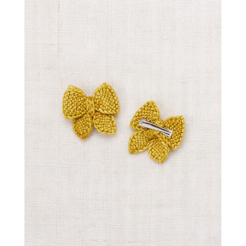 Misha and Puff  Citron Baby Puff Bow Set - Image 2