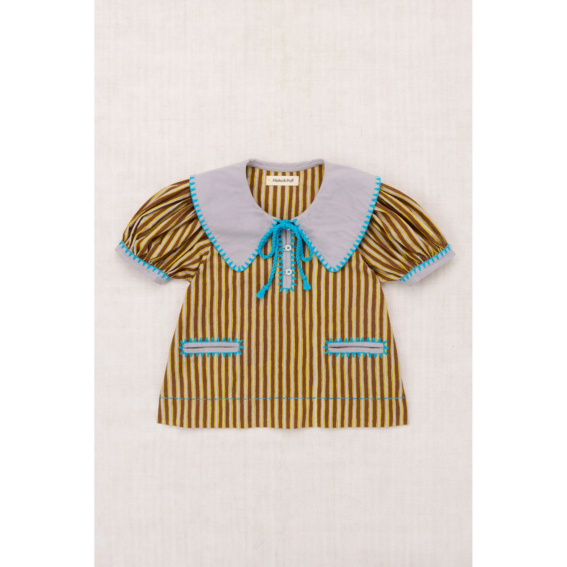 Misha and Puff Cola Painterly Stripe Antonia Top