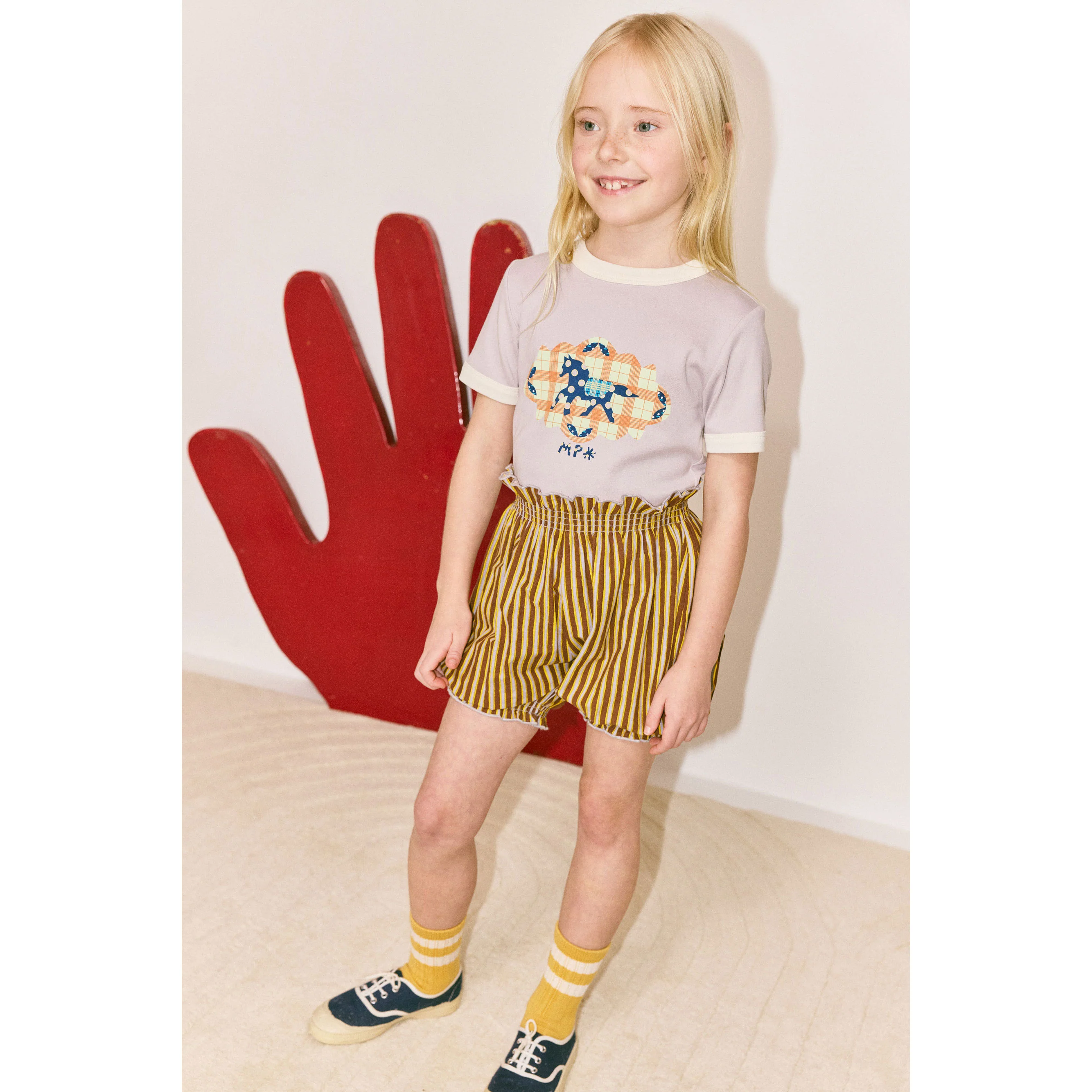 Misha and Puff Cola Painterly Stripe Bloomer - Image 2