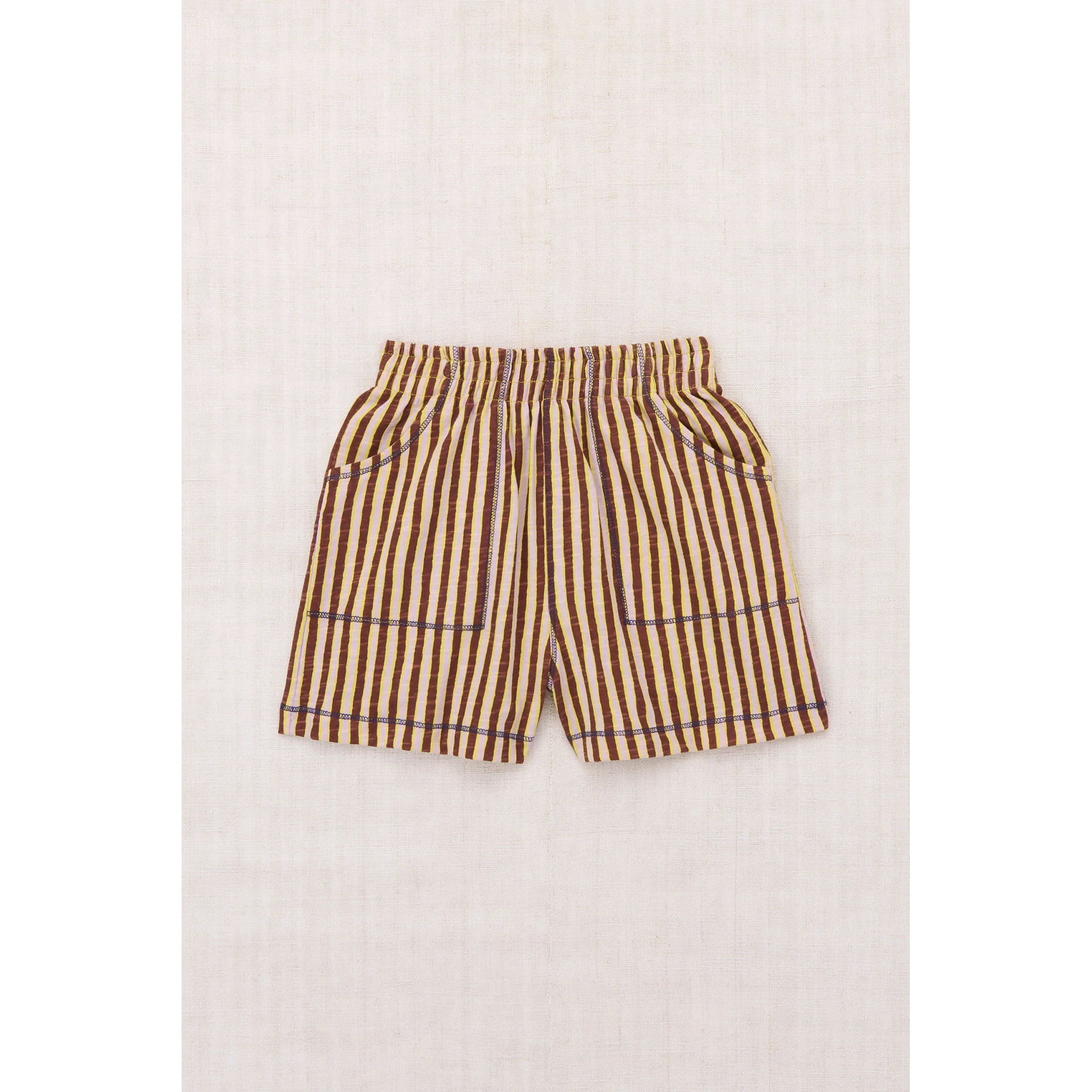Misha and Puff Cola Painterly Stripe Rally Short