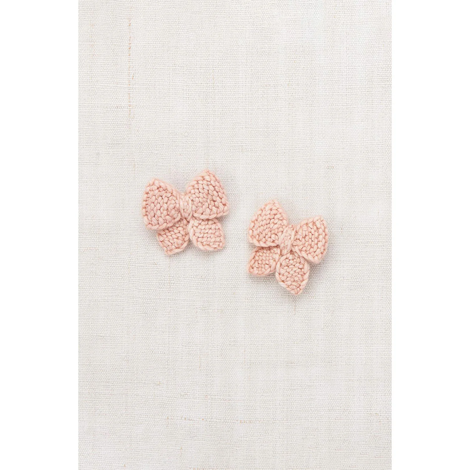 Misha and Puff Faded Rose Baby Puff Bow Set