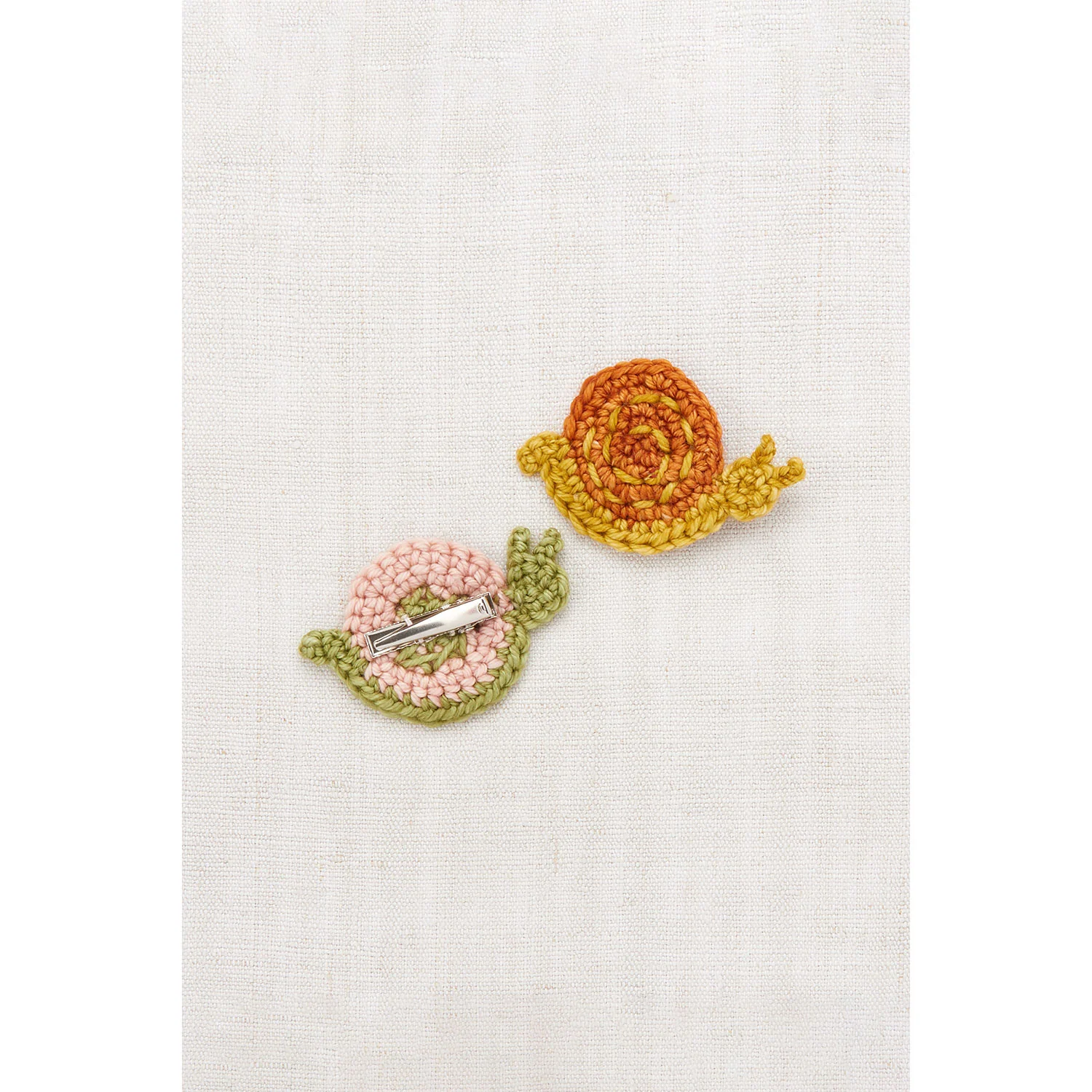 Misha and Puff Faded Rose Snail Clip Set - Image 2